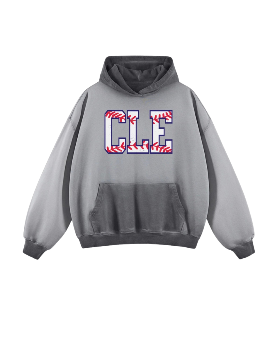 CLE Baseball Oversized Hoodie