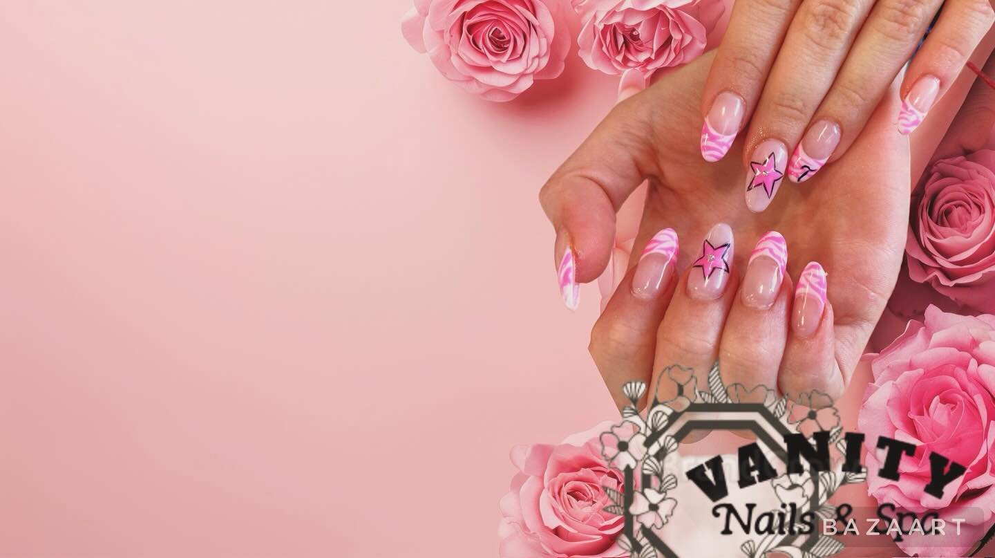 #pink #pinknails #vanitynails #vanitynailsandspa #vanitynailsandspalasvegas #vanity_nails