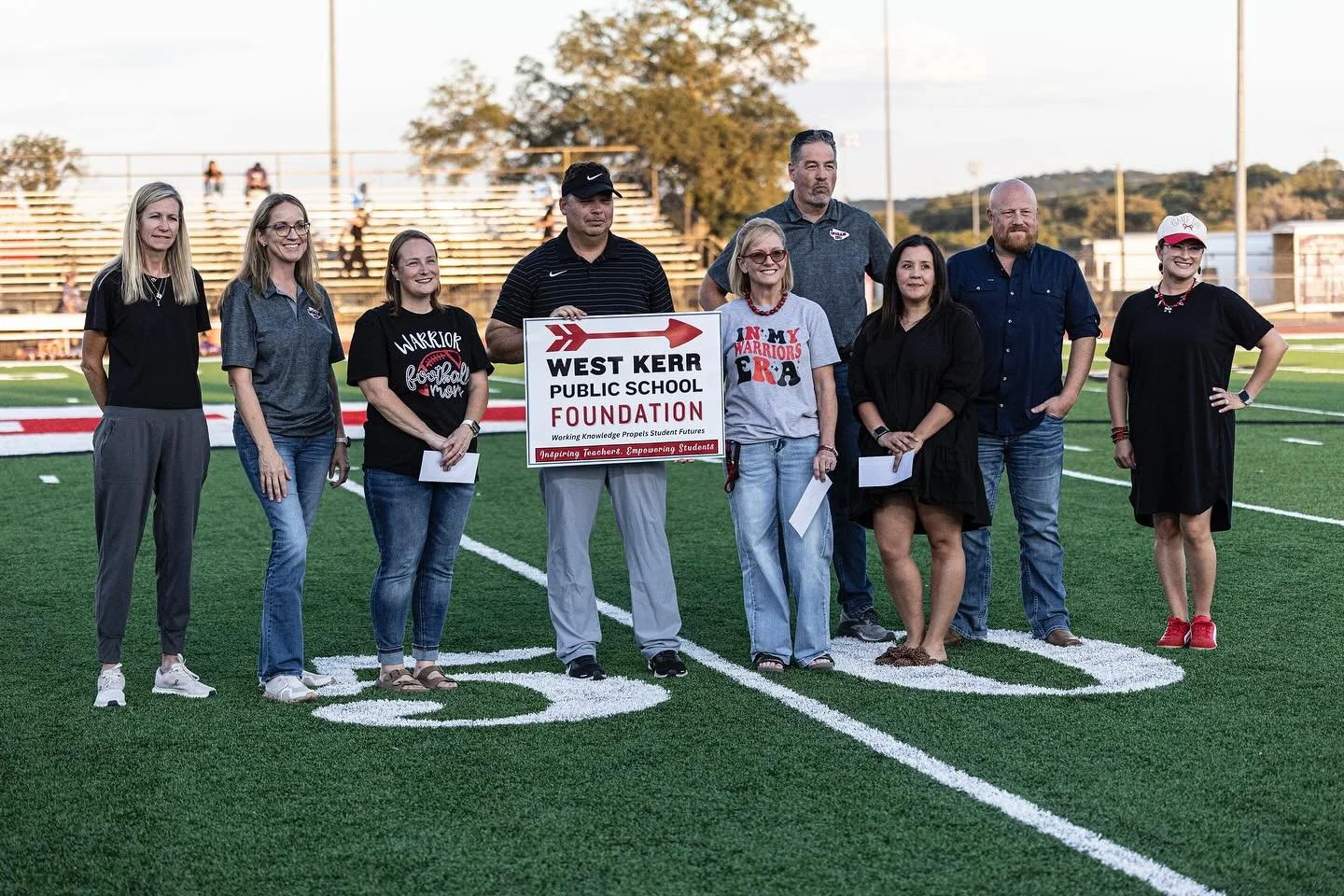 These amazing teachers @ingramisd make a HUGE difference every day!  @wkpsf is proud to present our first INSPIRE GRANTS to Julie Boles, Kenna Bush and Brent Beadle 👏🏻