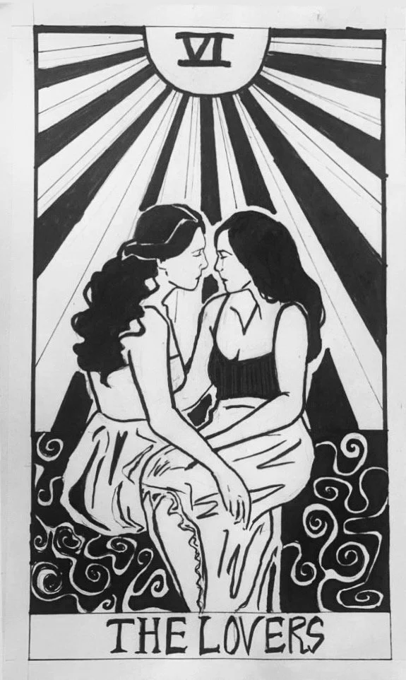 The Lovers, 2024
Marker and Pen on Paper
5 x 9 in.