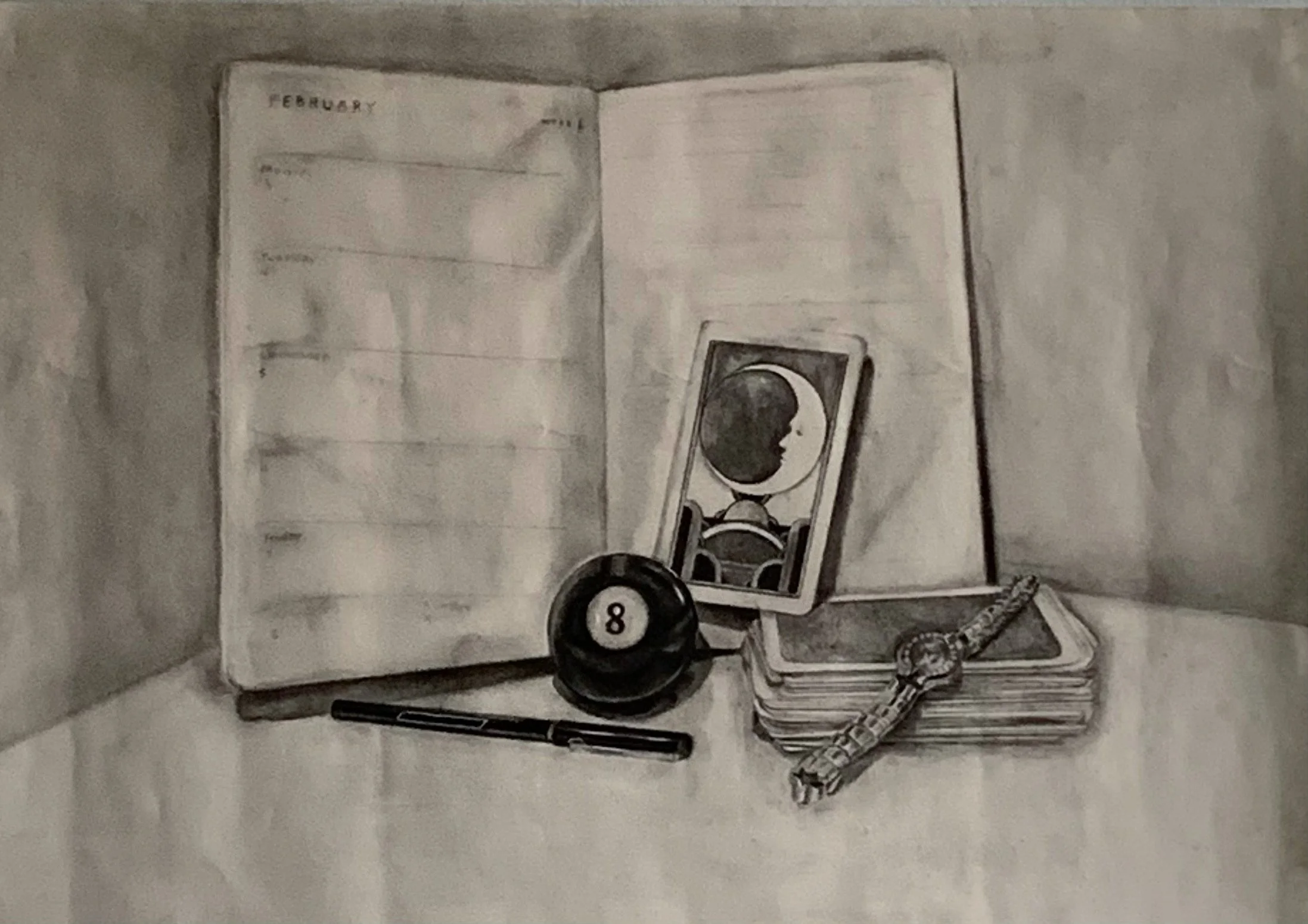 Uncertainty II, 2025
pencil on paper
18 x 24 in.