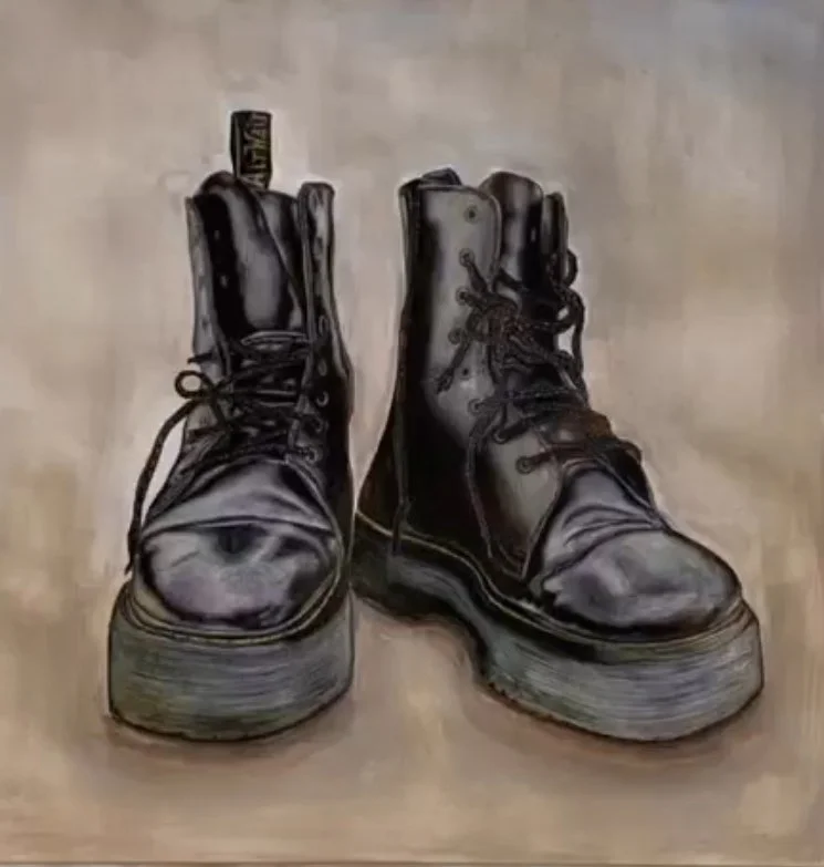 Docs, 2023
color pencil and gouache on paper
18 x 20 in.