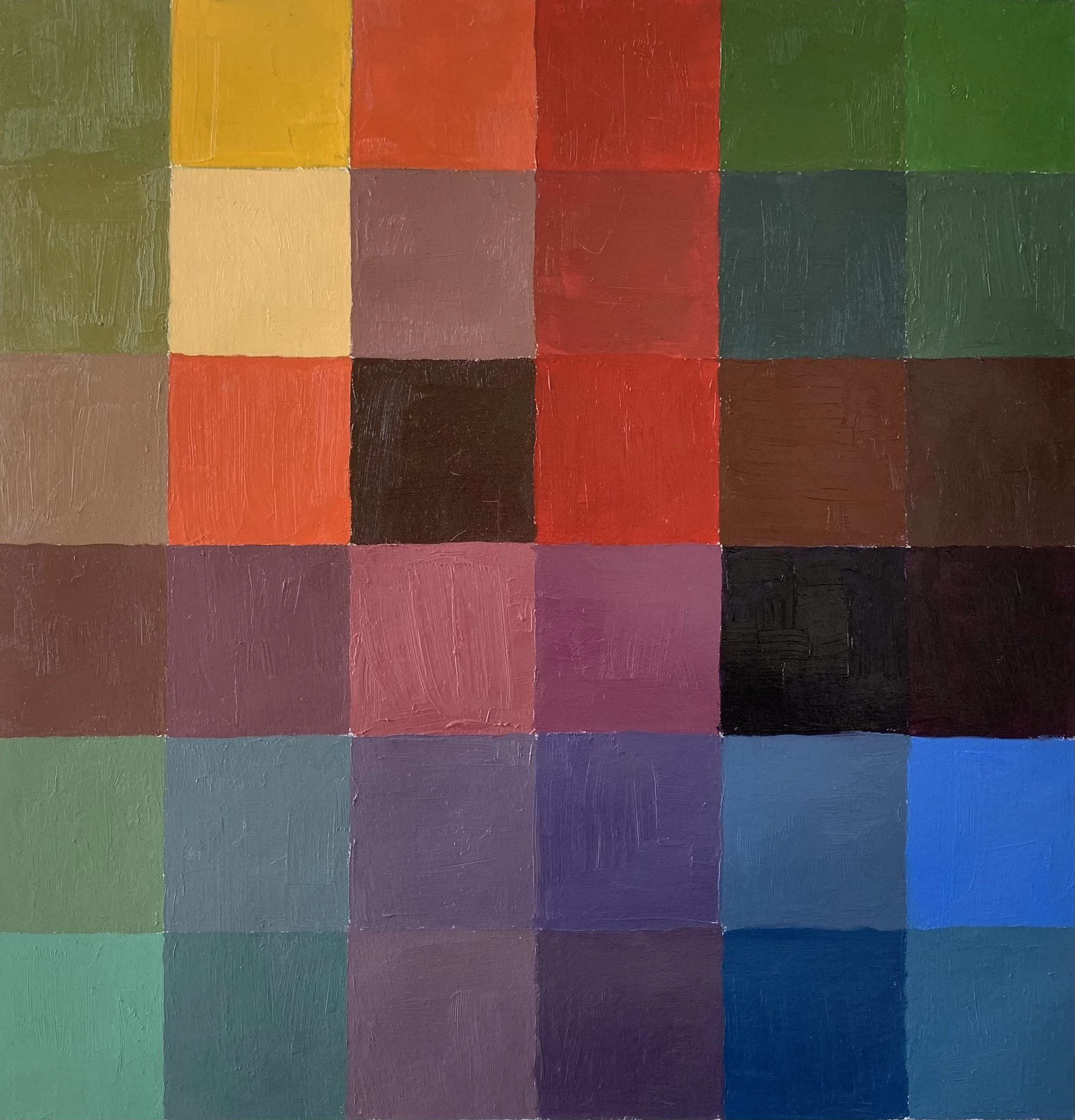 Untitled, 2025
oil on paper
8 x 8 in.