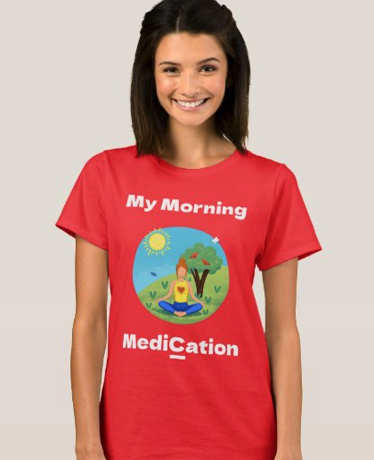My Morning MediCation under a Tree in Spring