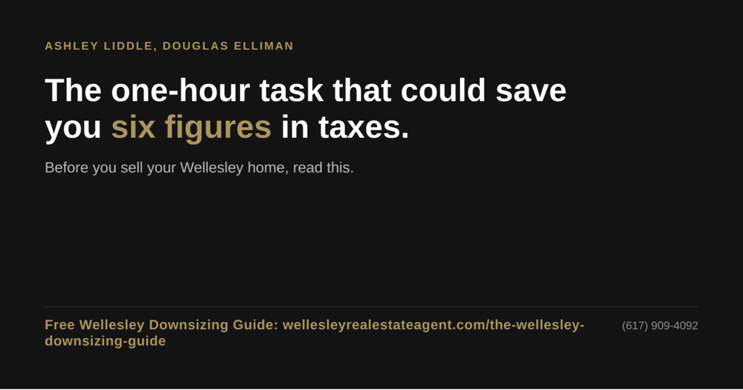 In Wellesley last year, one piece of paperwork was worth more than a kitchen renovation.