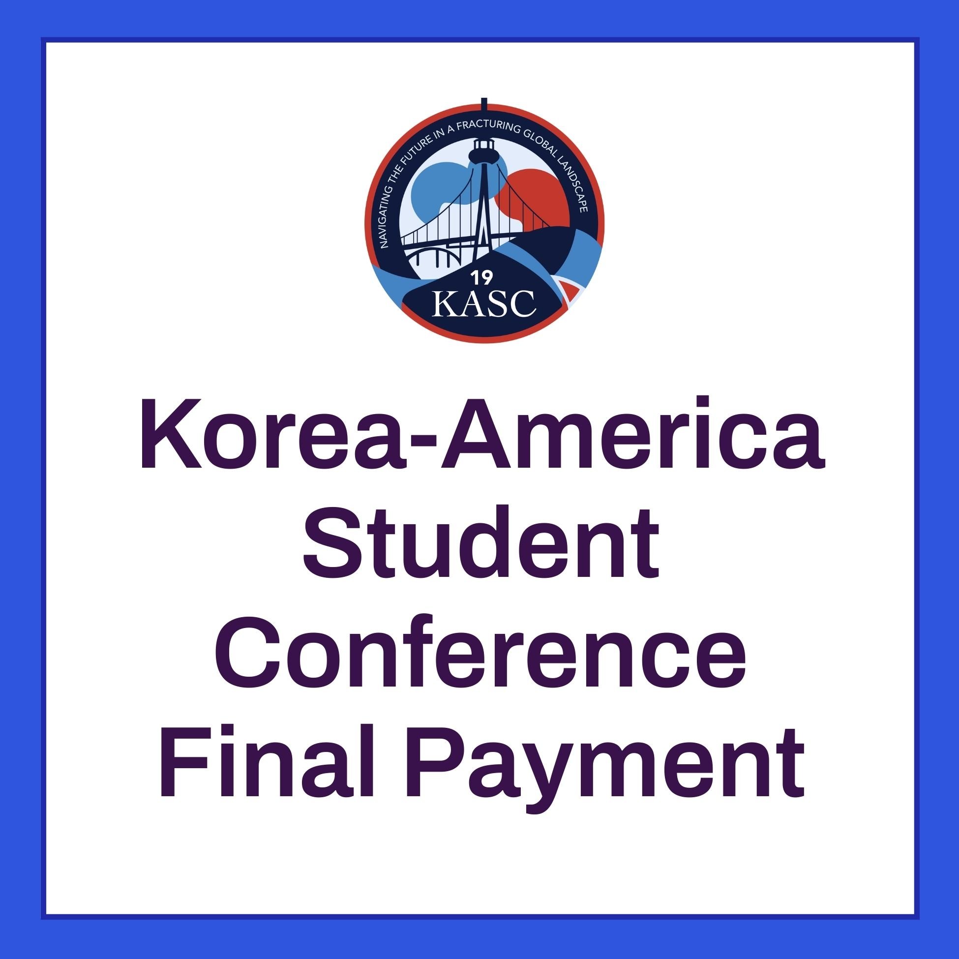 KASC Final Payment *Korea-Based Delegates (2026)