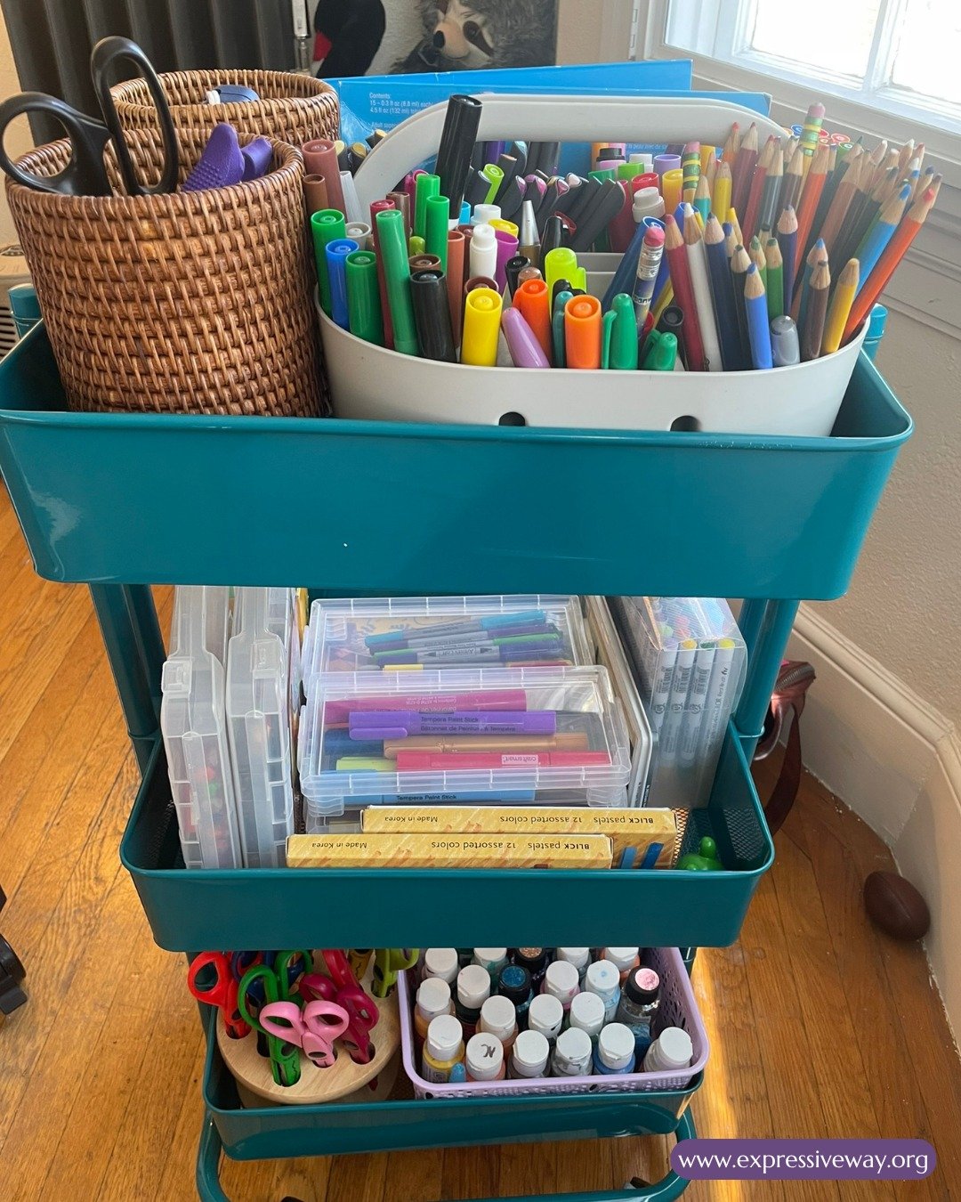 Create your own at-home EXA studio

This is one of the first things we ask in our trainings

You do not need expensive materials
Start with what you have

Look for supplies:
&bull; thrift stores
&bull; yard sales
&bull; dollar stores
&bull; your own 