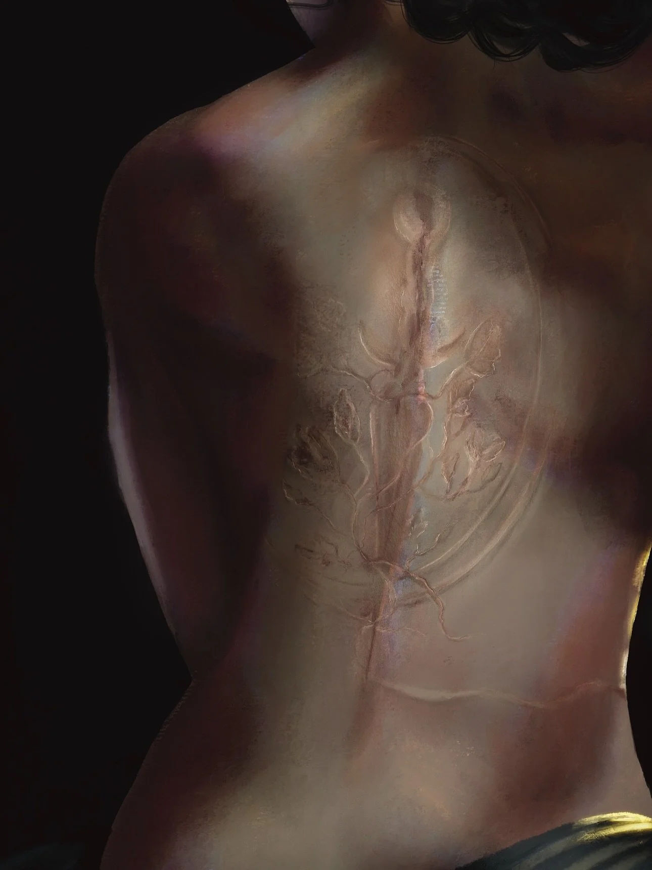 &ldquo;Scars are not shameful, Aurelia. They are the proof you lived through something meant to end you.&rdquo;
&mdash;Lysara, Tales of Nyxarra, Book 1

Plant me beneath the weight of what they left behind.
Water me with silence, rage, and memory.
An