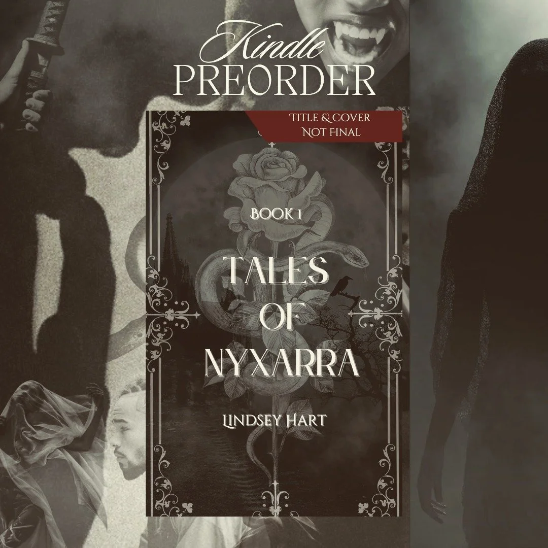 🖤 Preorder Now Available 🖤

Book One in the Tales of Nyxarra series 📖 Kindle preorder is live! 

Check my stories/highlight for the link.

Feedback from an early reader: &quot;I'm completely enamored by your writing style. This is unlike anything 