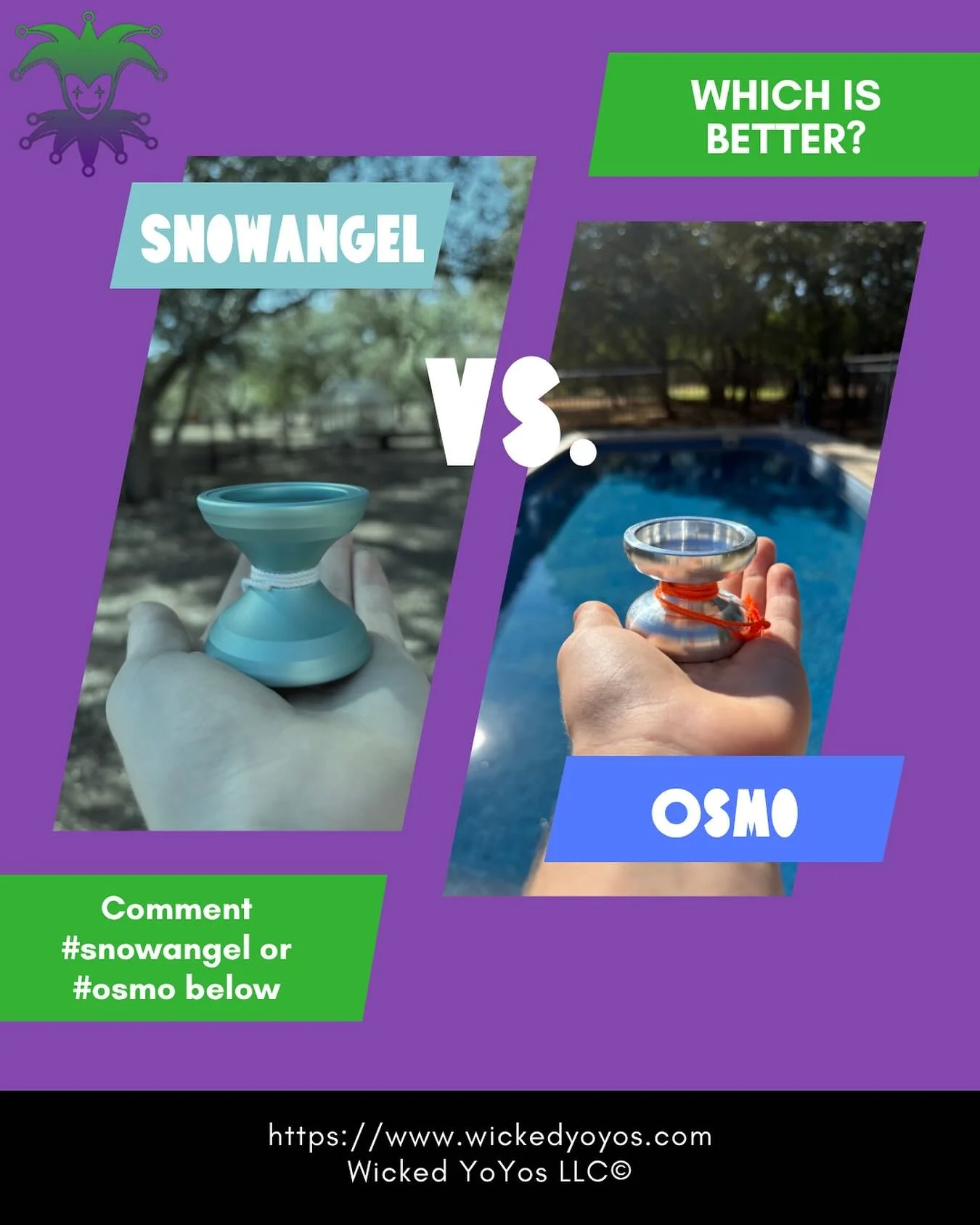 The rivalry sparks up once more! Comment your team down below using #snowangel or #osmo ⬇️.
