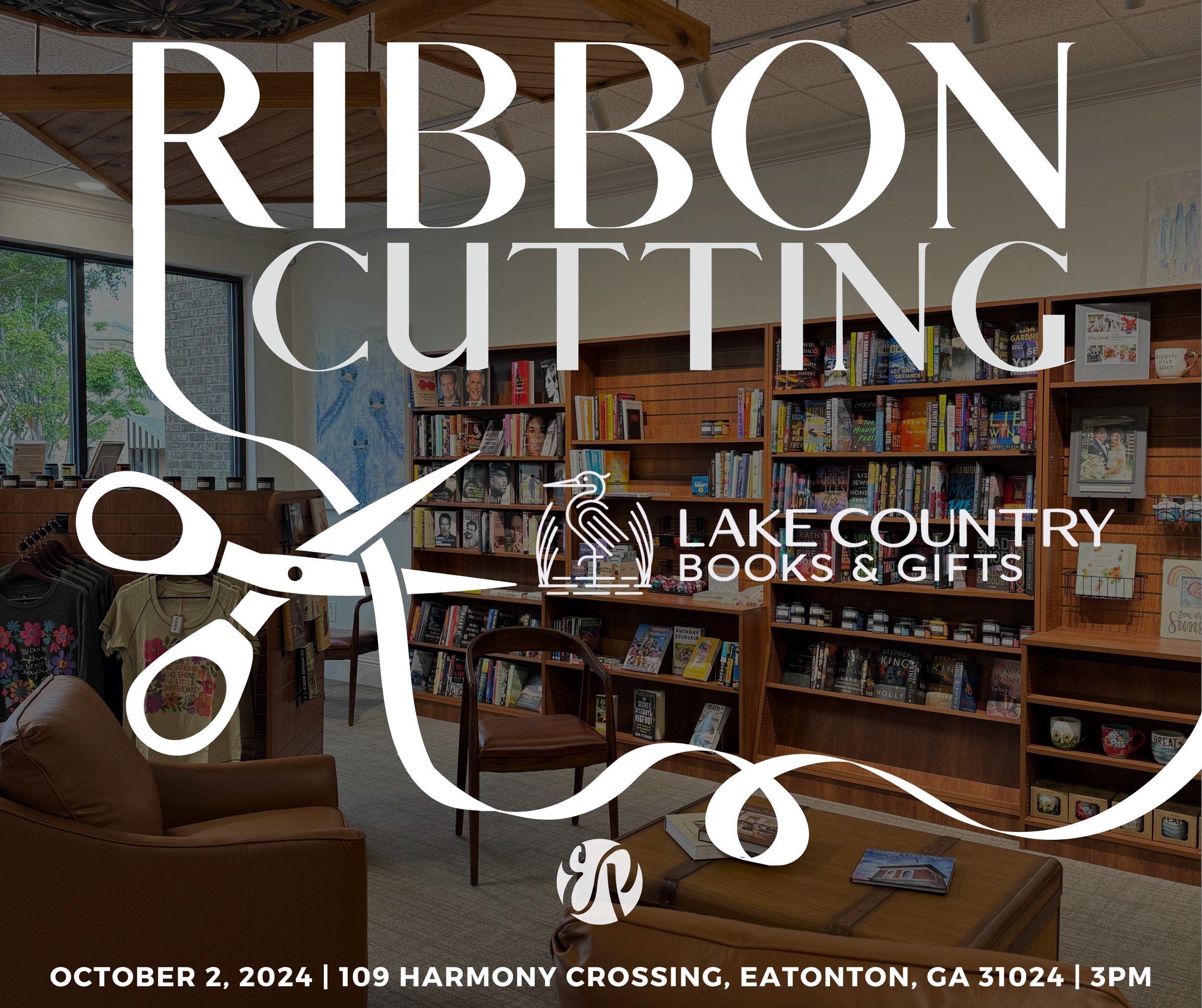 Lake Country Books and Gifts Ribbon Cutting // Eatonton-Putnum Chamber of Commerce