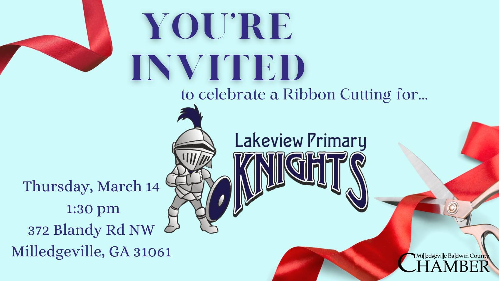 Lakeview Primary School Ribbon Cutting // Milledgeville-Baldwin Chamber