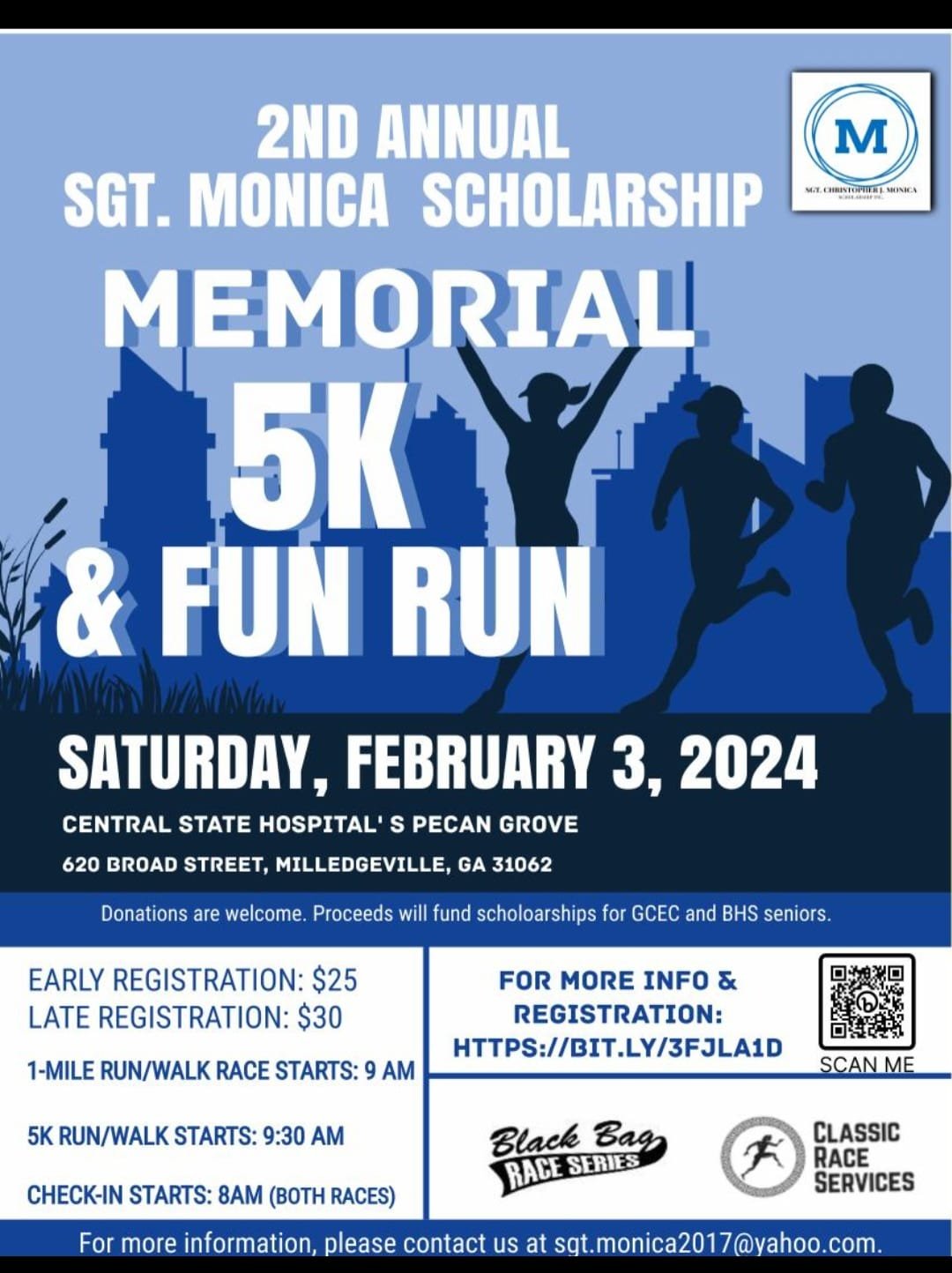 Christopher Monica Memorial 5K and Fun Run