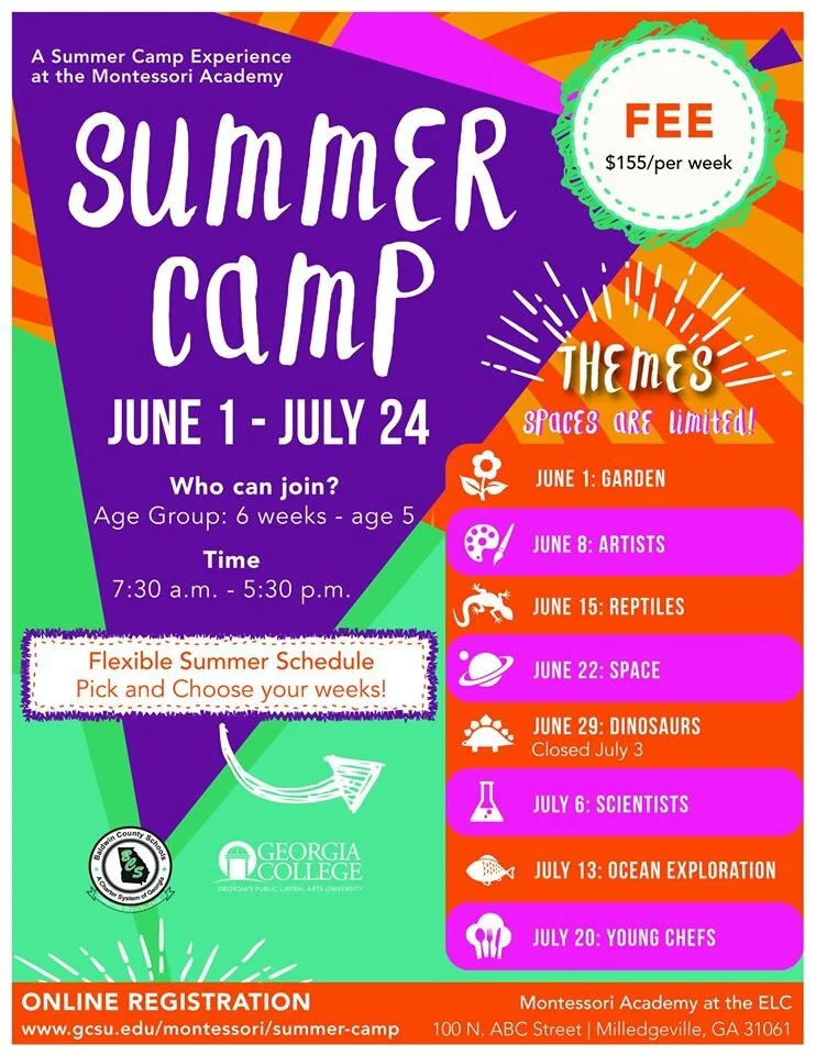 Montessori  Summer Camp |LakeSinclairLife.com