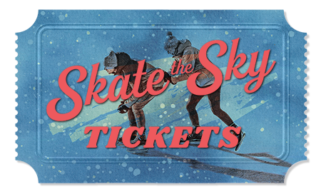 Holidays on the Roof: Ice Skating at Skate the Sky