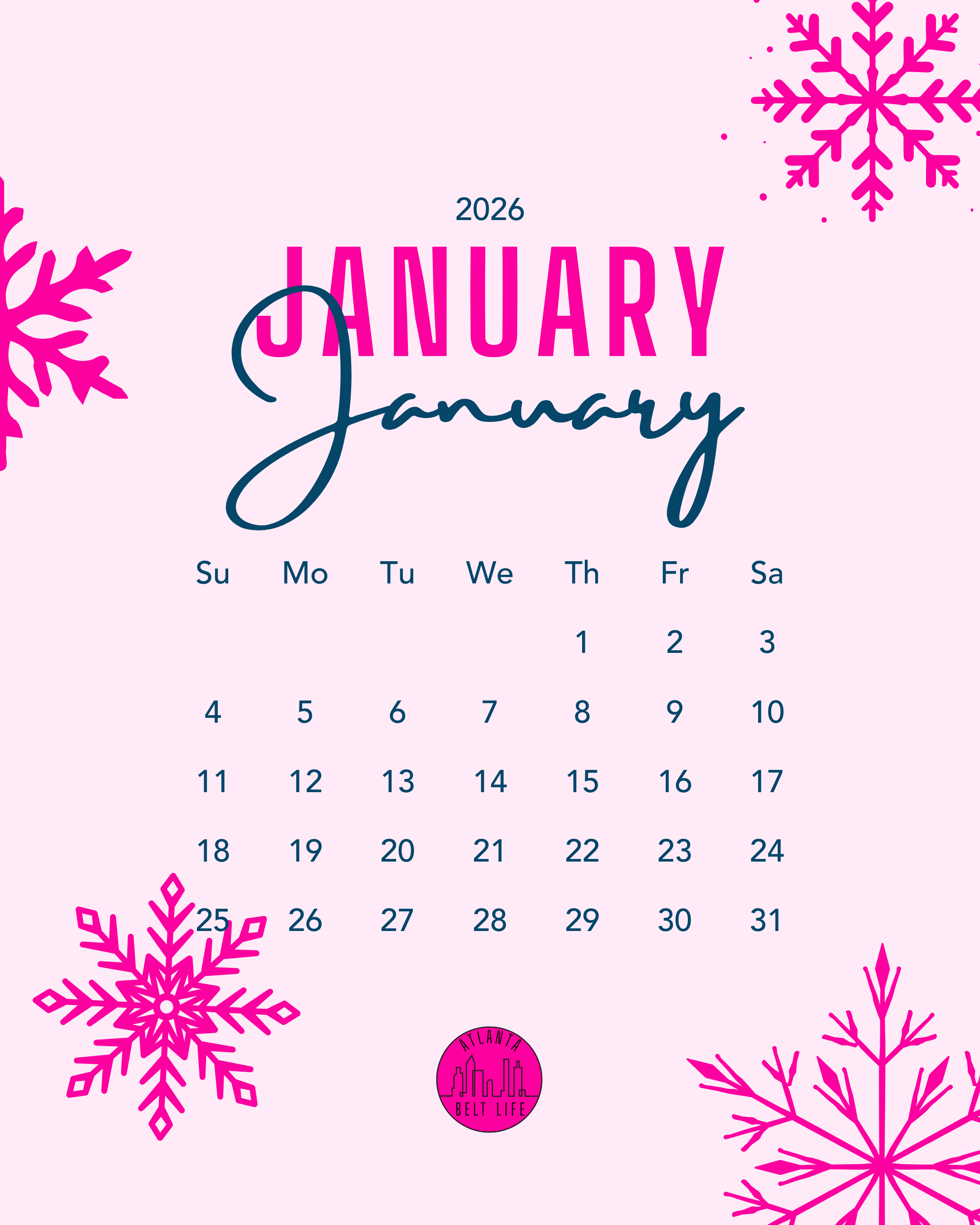 What's Happening along the beltline This January