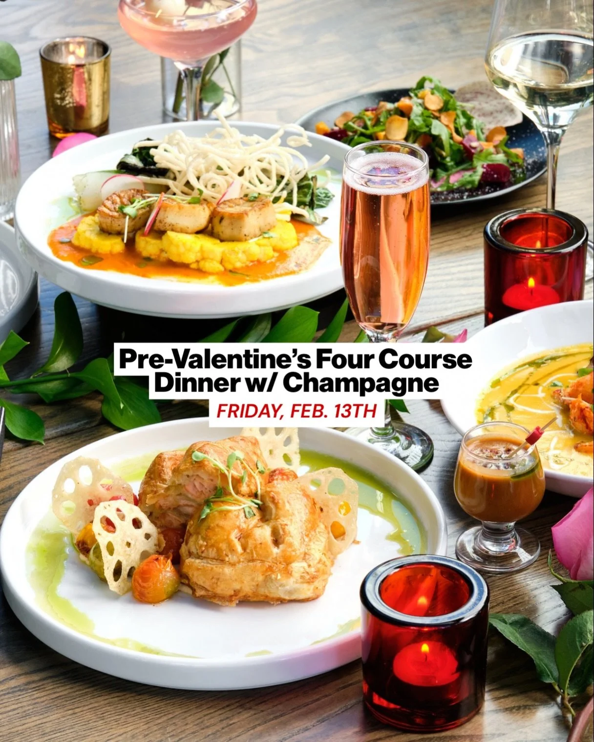 Valentine’s Weekend Celebration: Love on a Plate — The Prelude