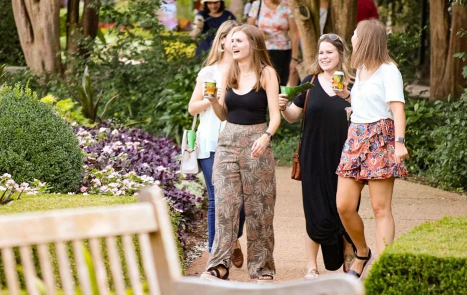 Cocktails in the Garden