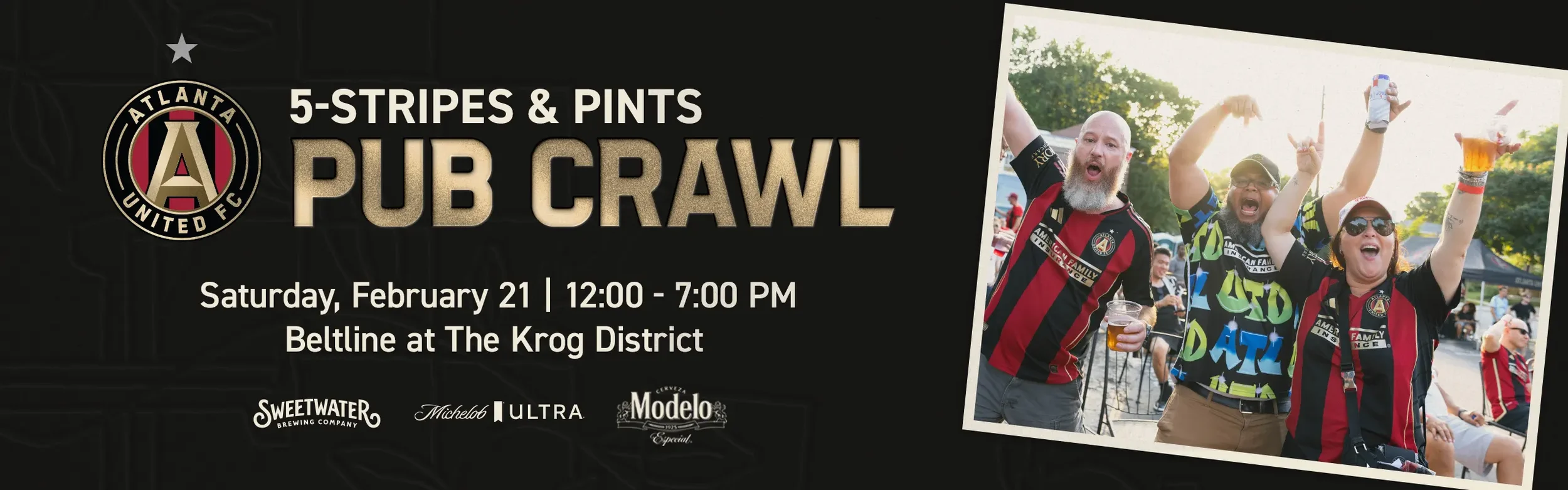 5 Stripes & Pints Pub Crawl with Atlanta United FC