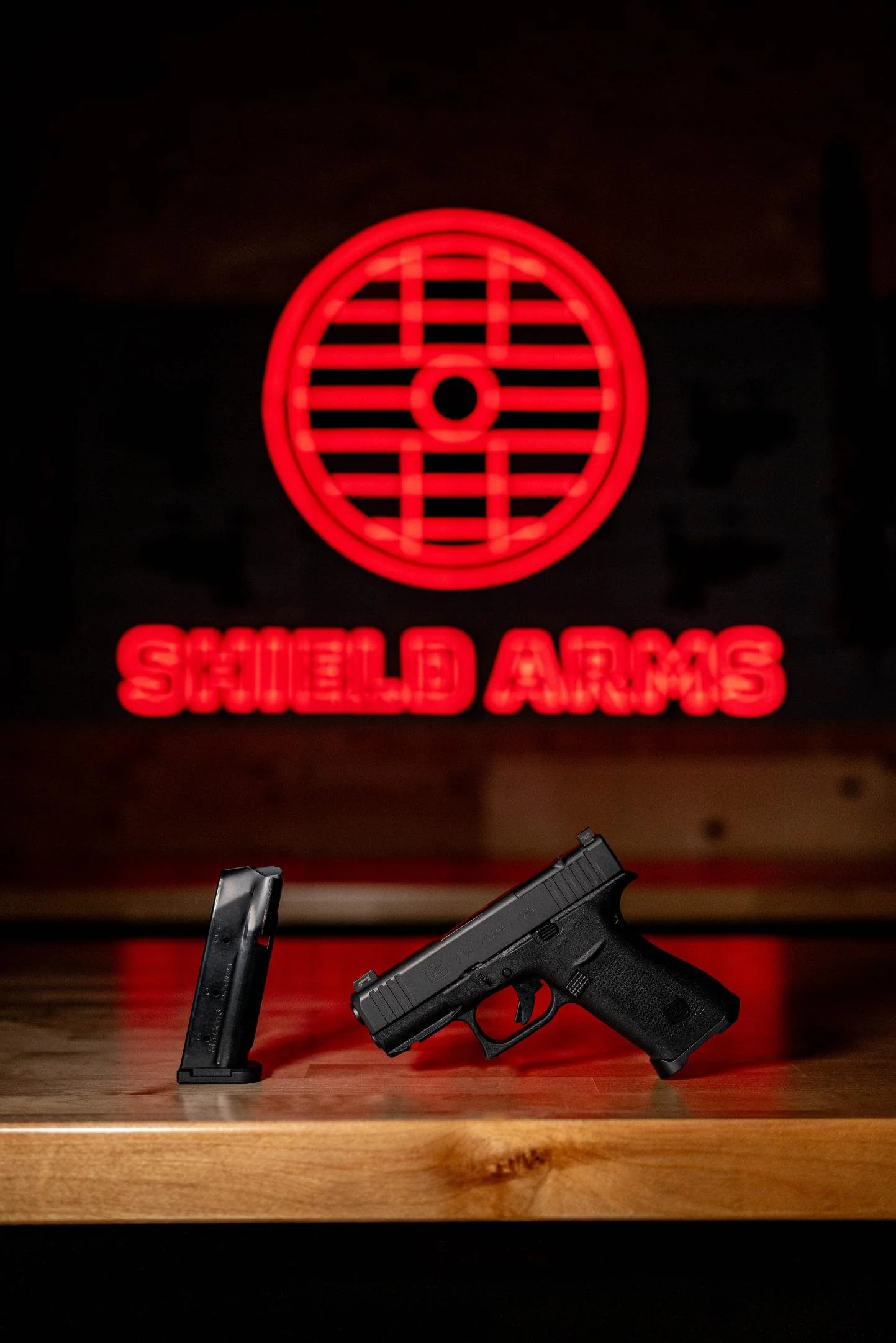 S15 Glock 43 Shield Arms Neon Backdrop (2).jpg