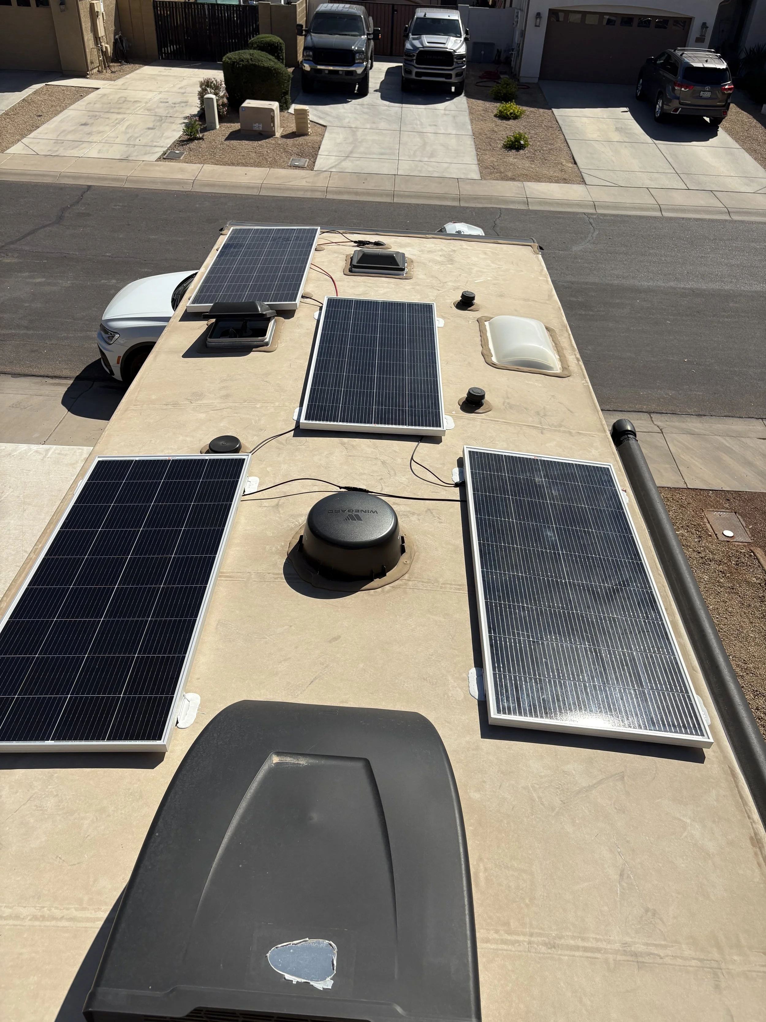 800W Solar Array