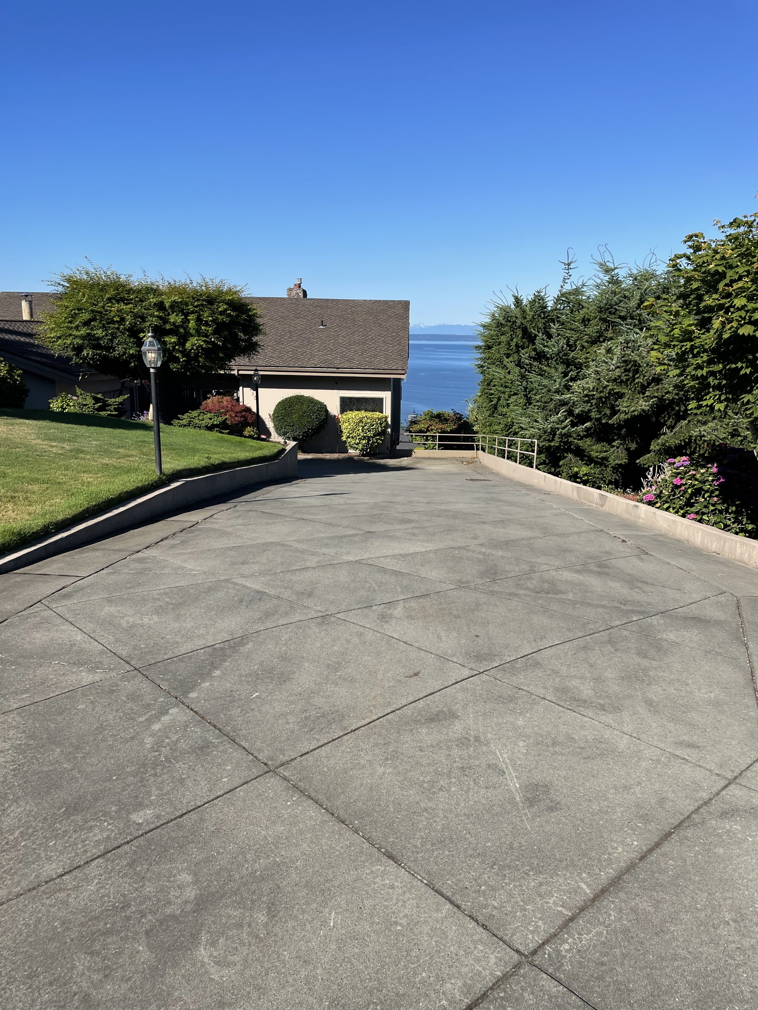 Driveway Before