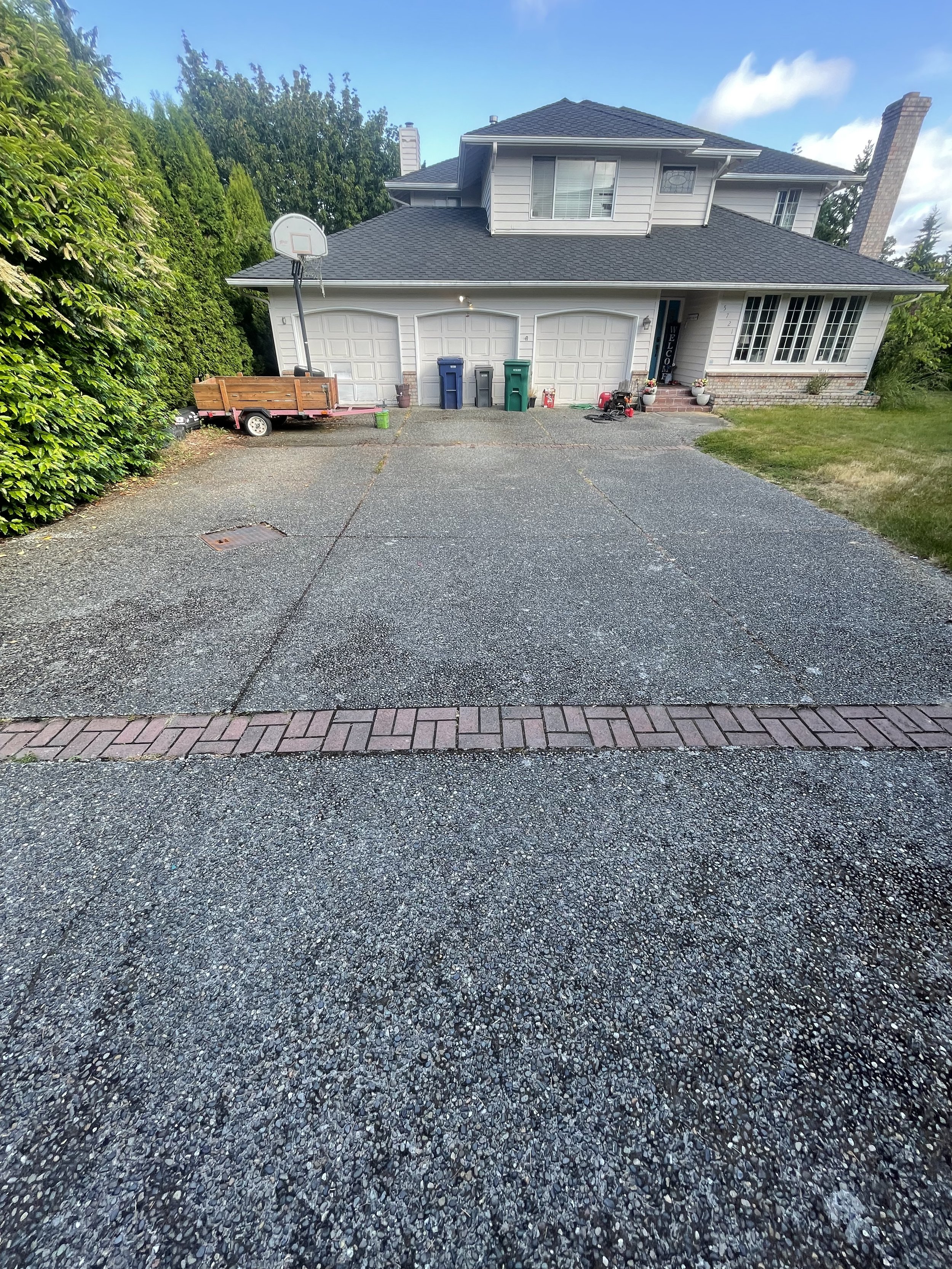 Driveway Before