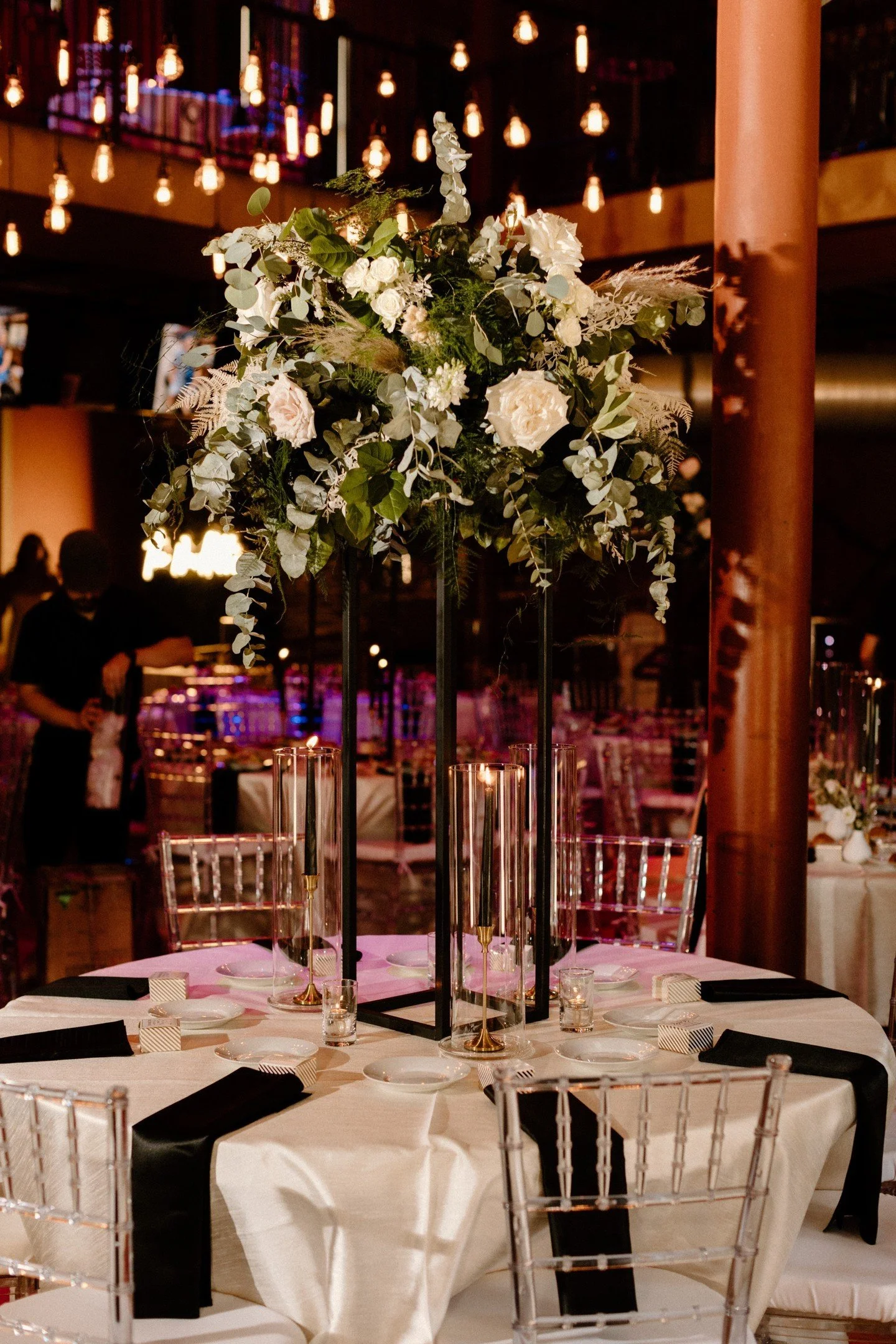 🖤

Wedding Coordinator: @partyplannerdetroit
Photography: @emilykylephoto
Videographer: @heart.soul.films
Stationary: @truly.engaging
Bridal Hair: @hairbynate_
Hair: @luxhairandmakeup
Make Up: @luxhairandmakeup
Florist: @parsonageevents
Dress Design