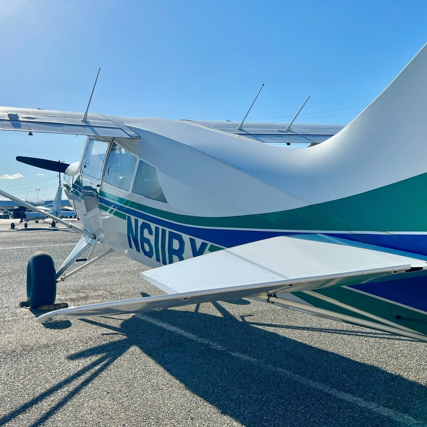 It's back! After it's time away 611BY is back on the line with a pretty new panel. Reach out or stop on by if you're interested in getting checked out to fly it!