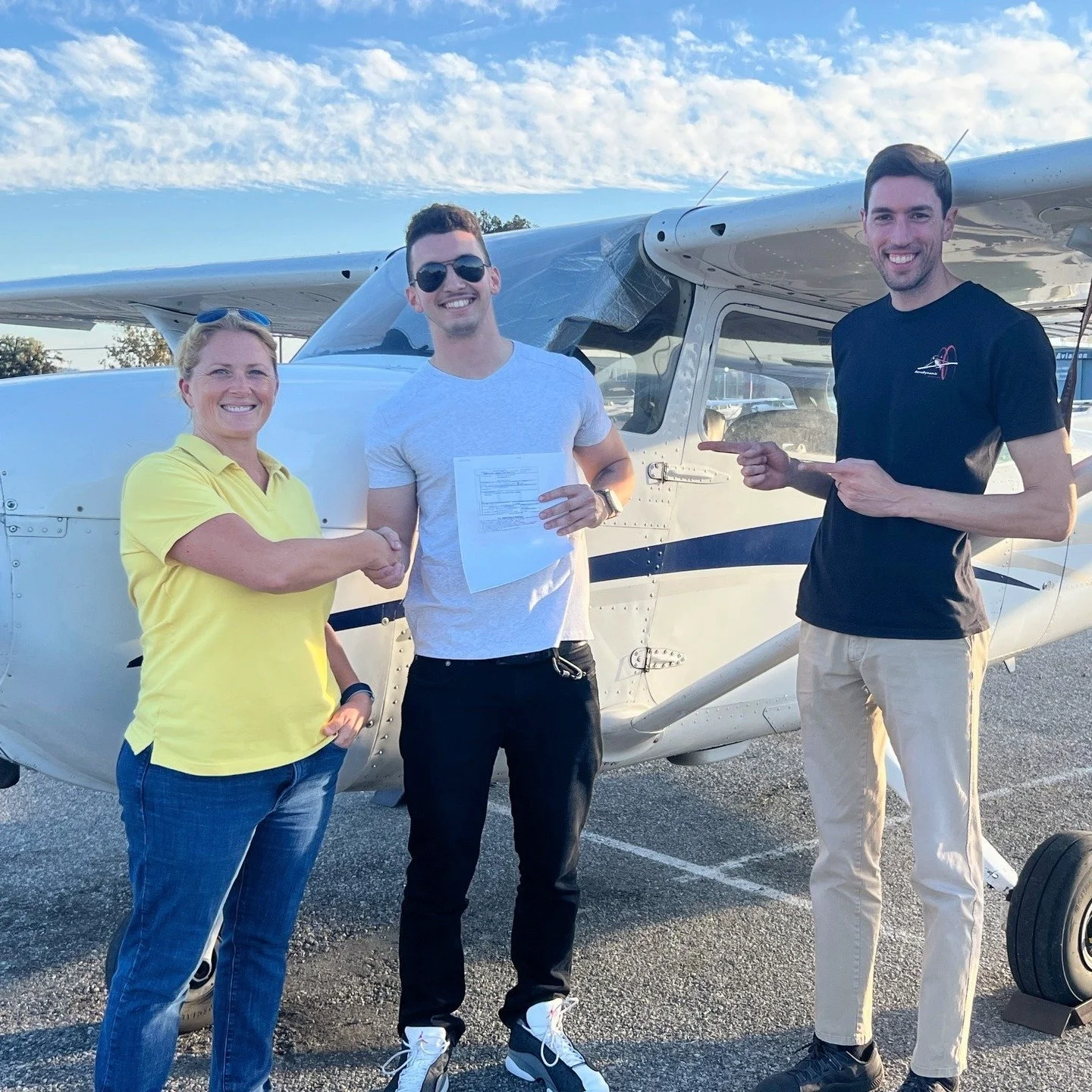 Congratulations to Matthew on passing his Private Pilot Checkride! We can't wait to see him continue his pilot journey. 🛬

Pilot: Matthew Memmou
Date: October 21st, 2025
Plane: N968RC
CFI: Martin di Stefano
Location: KRHV