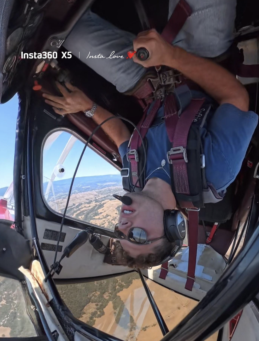 Flight Instructor inverted aerobatics