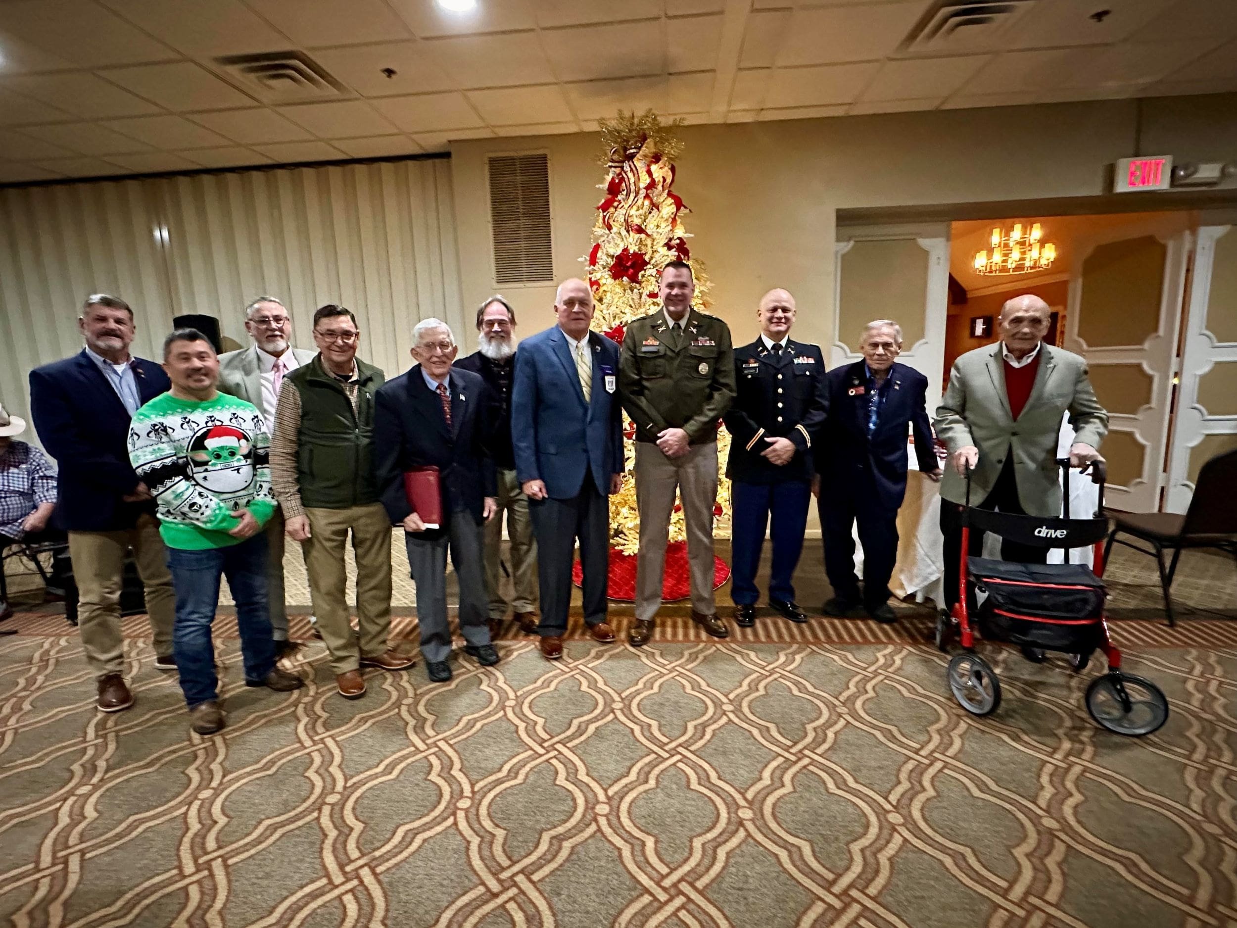 MOAA hosts Annual Christmas meeting