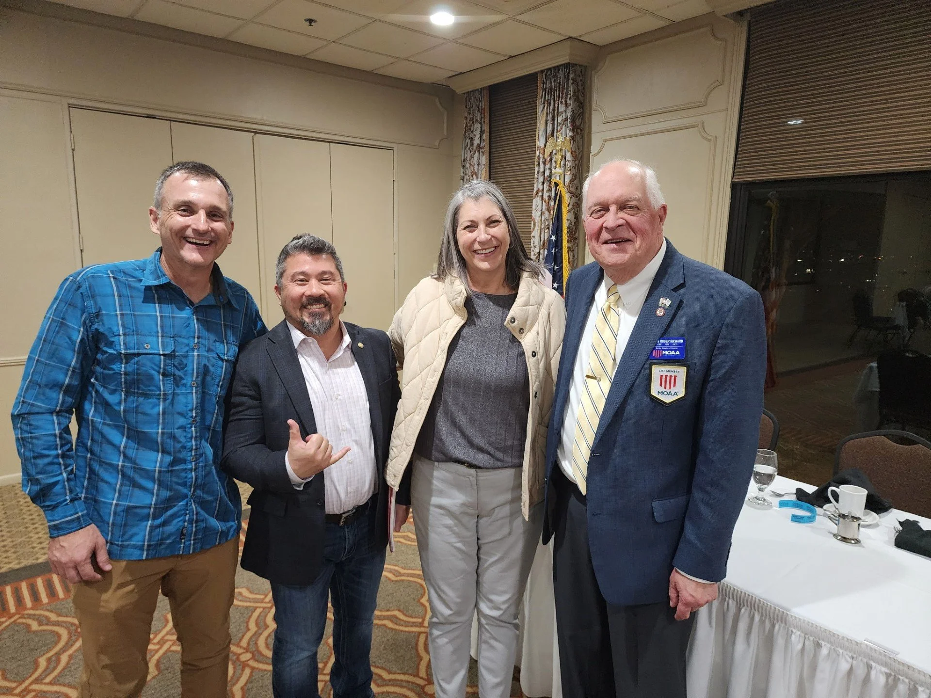 Darby Chapter Welcomes MOAA State President