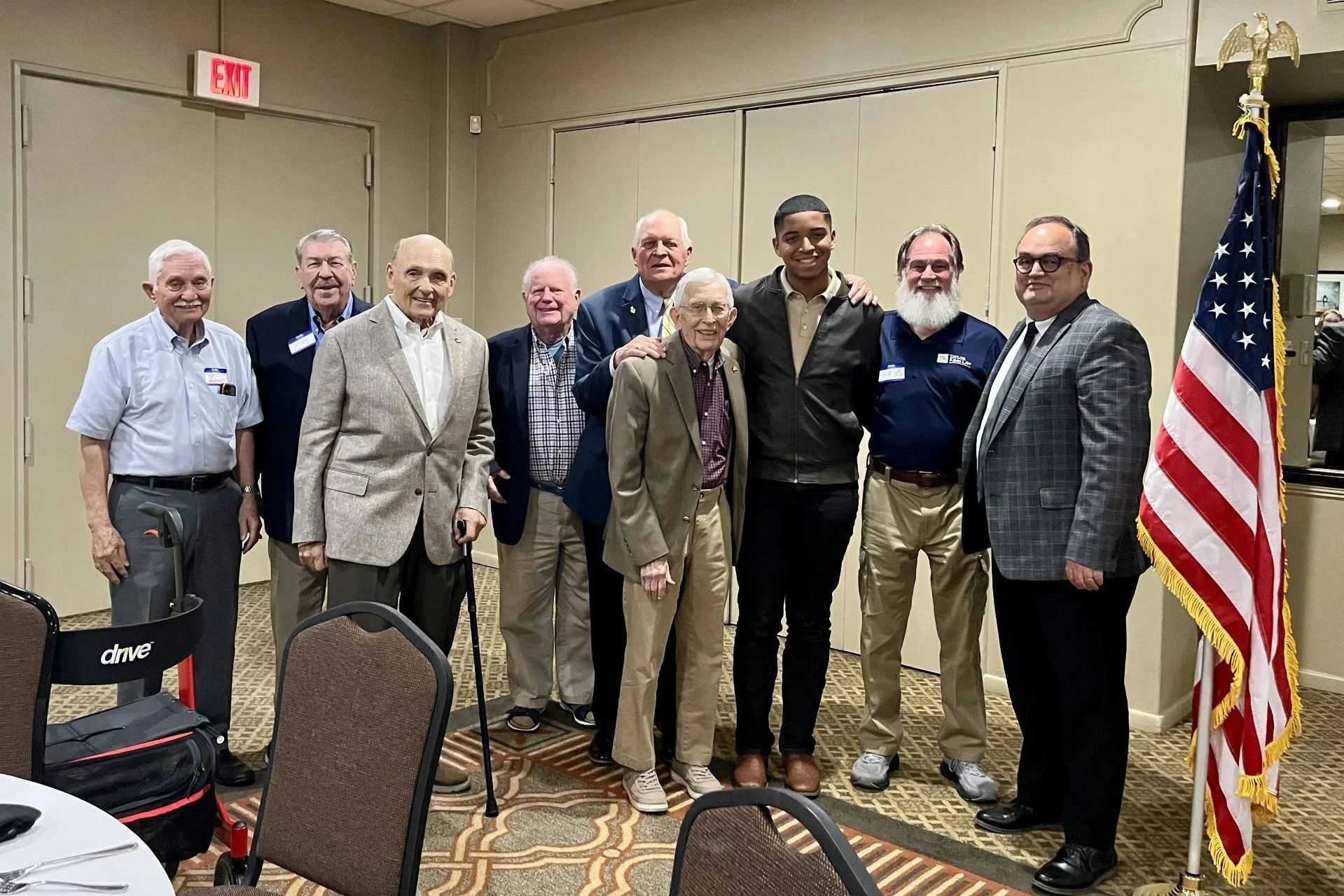 Boys Nation Senator Isaiah Marshall Serves as Guest Speaker