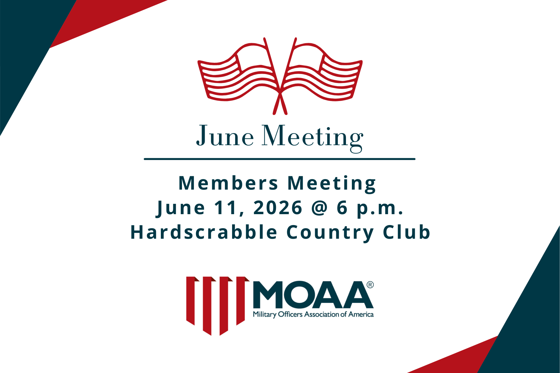 Members Meeting to be Held june 11