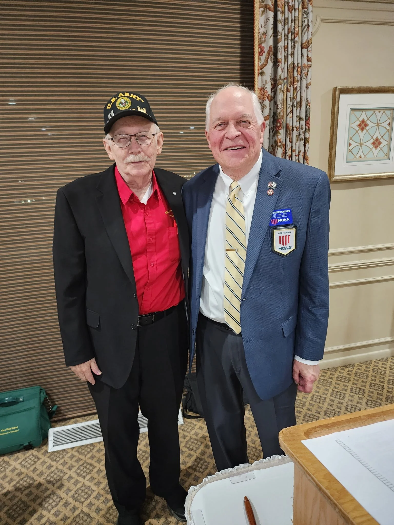 Moaa Darby Chapter Welcomes MOAA State President — Military Officers ...