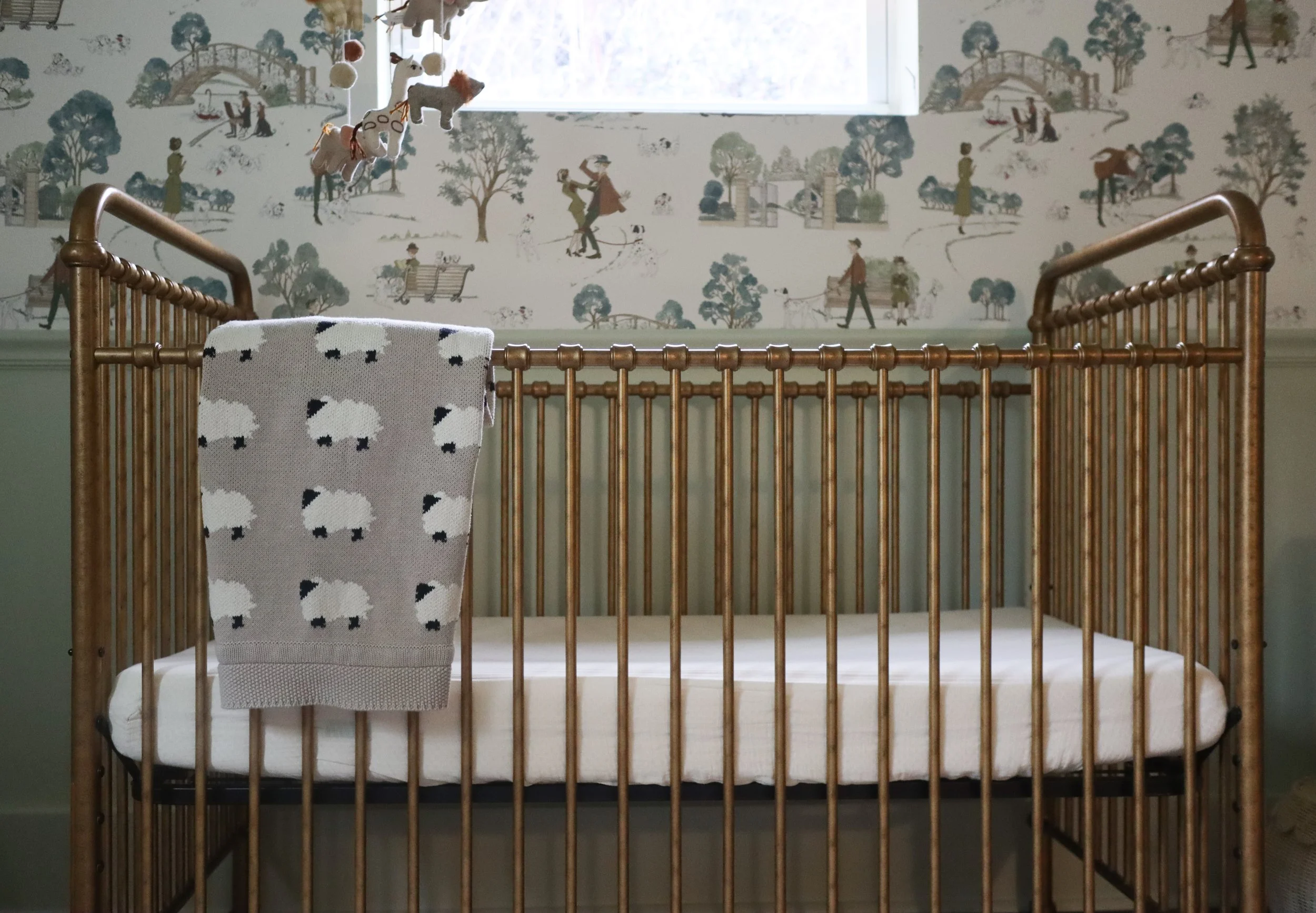Sage Green Nursery Walls