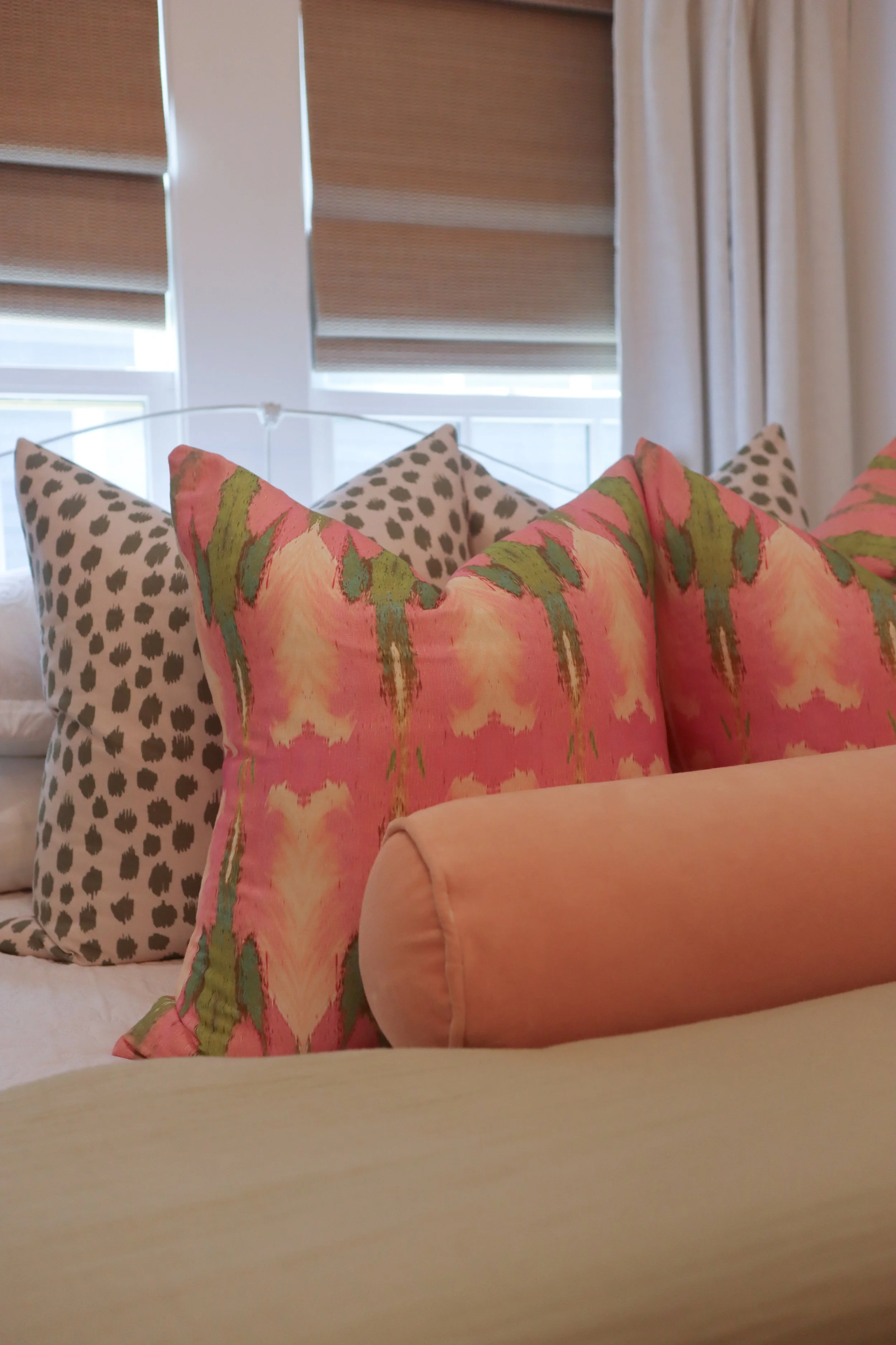 Green and Pink Bedroom Redesign