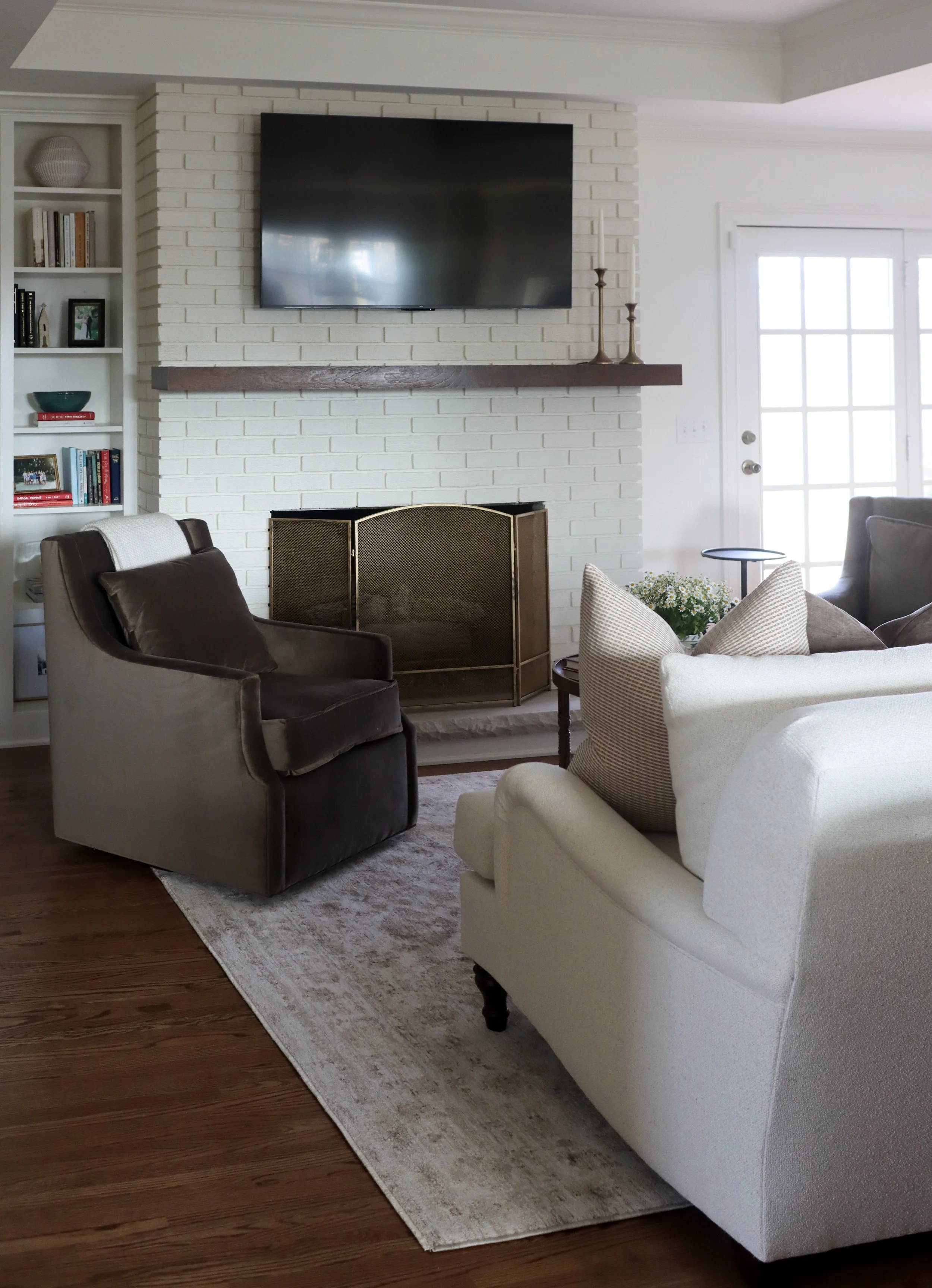Timeless Neutral Interior with Vintage Accents