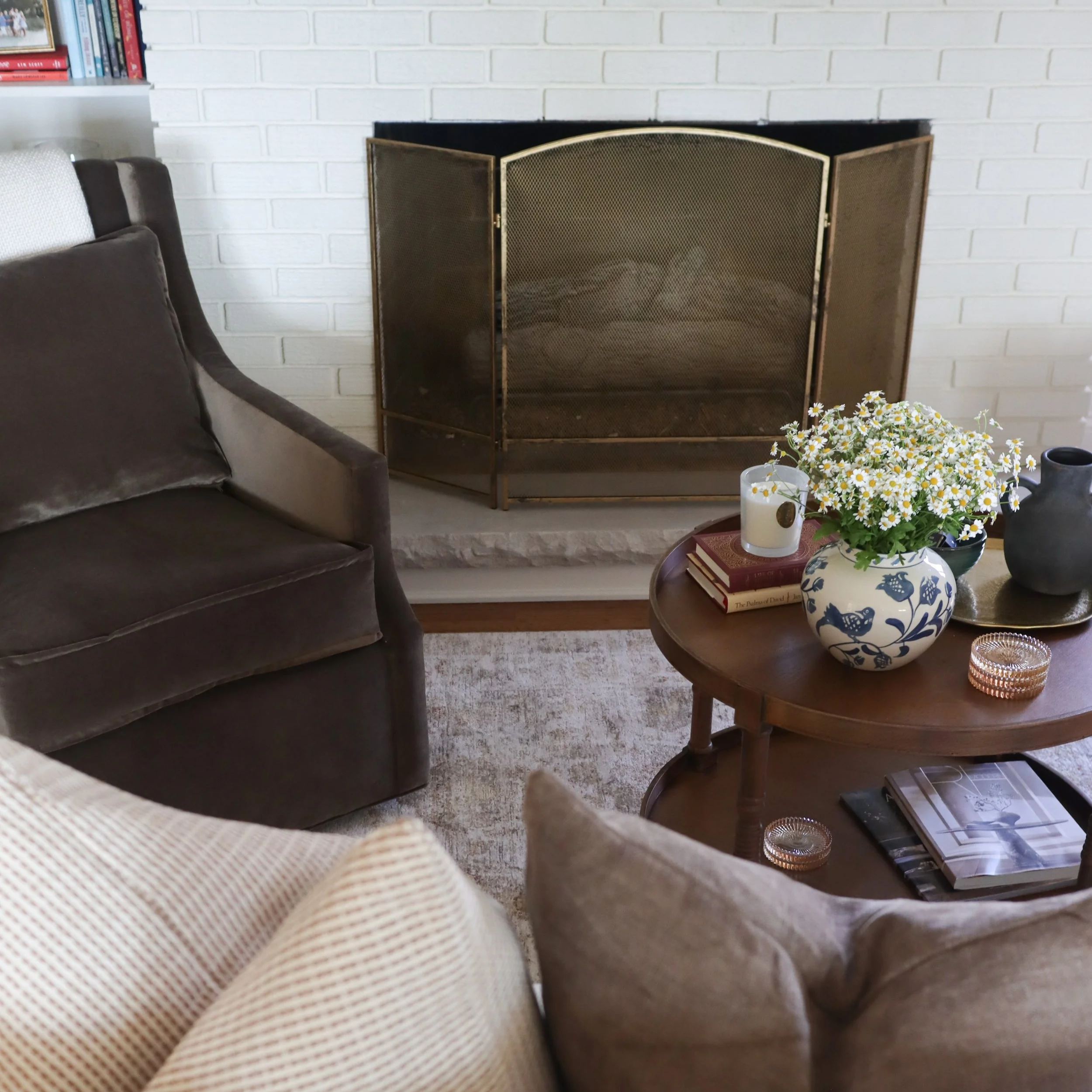 Neutral Interior Details with Vintage Accents Nashville