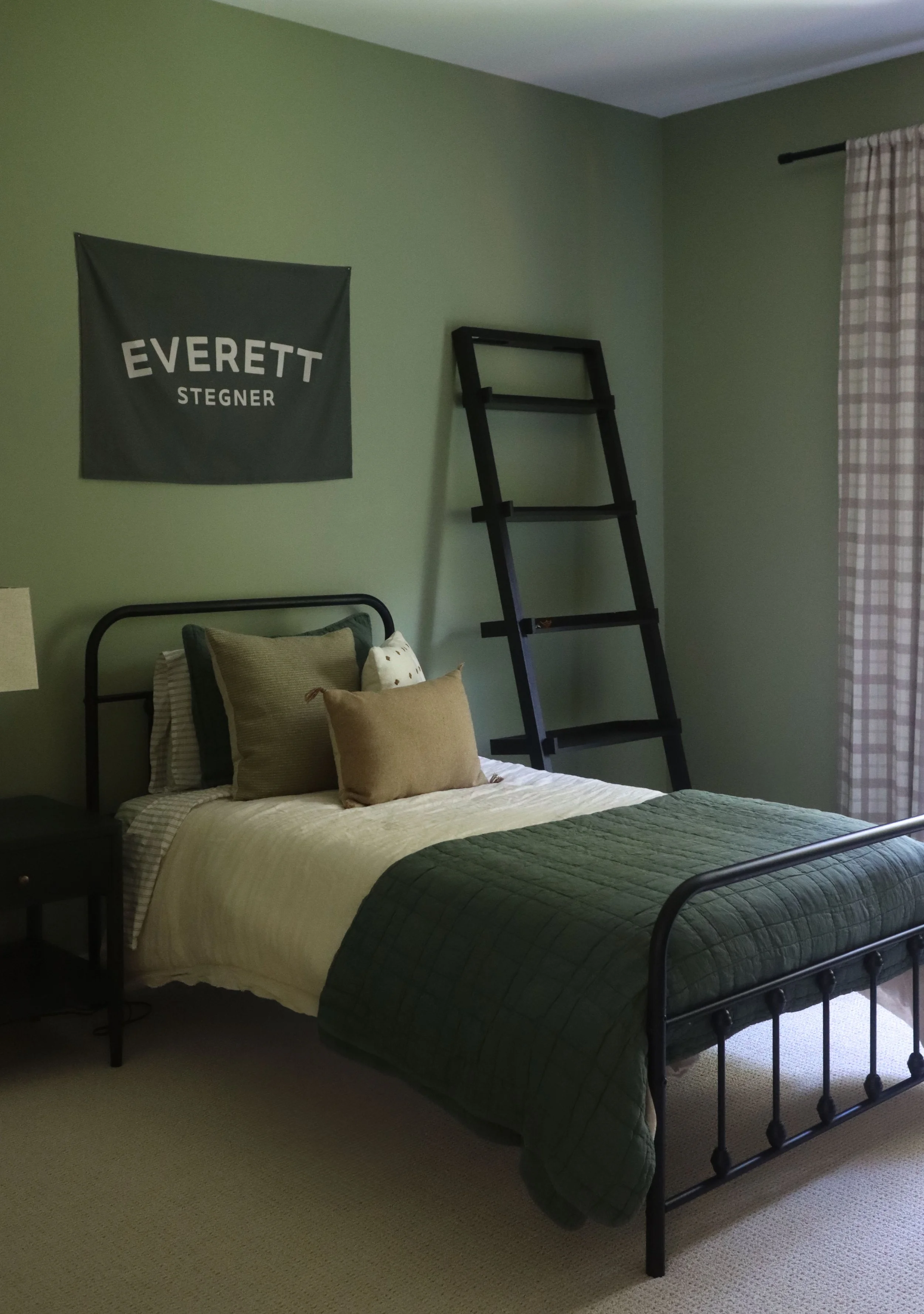 Green Boys Bedroom Cottagecore Design