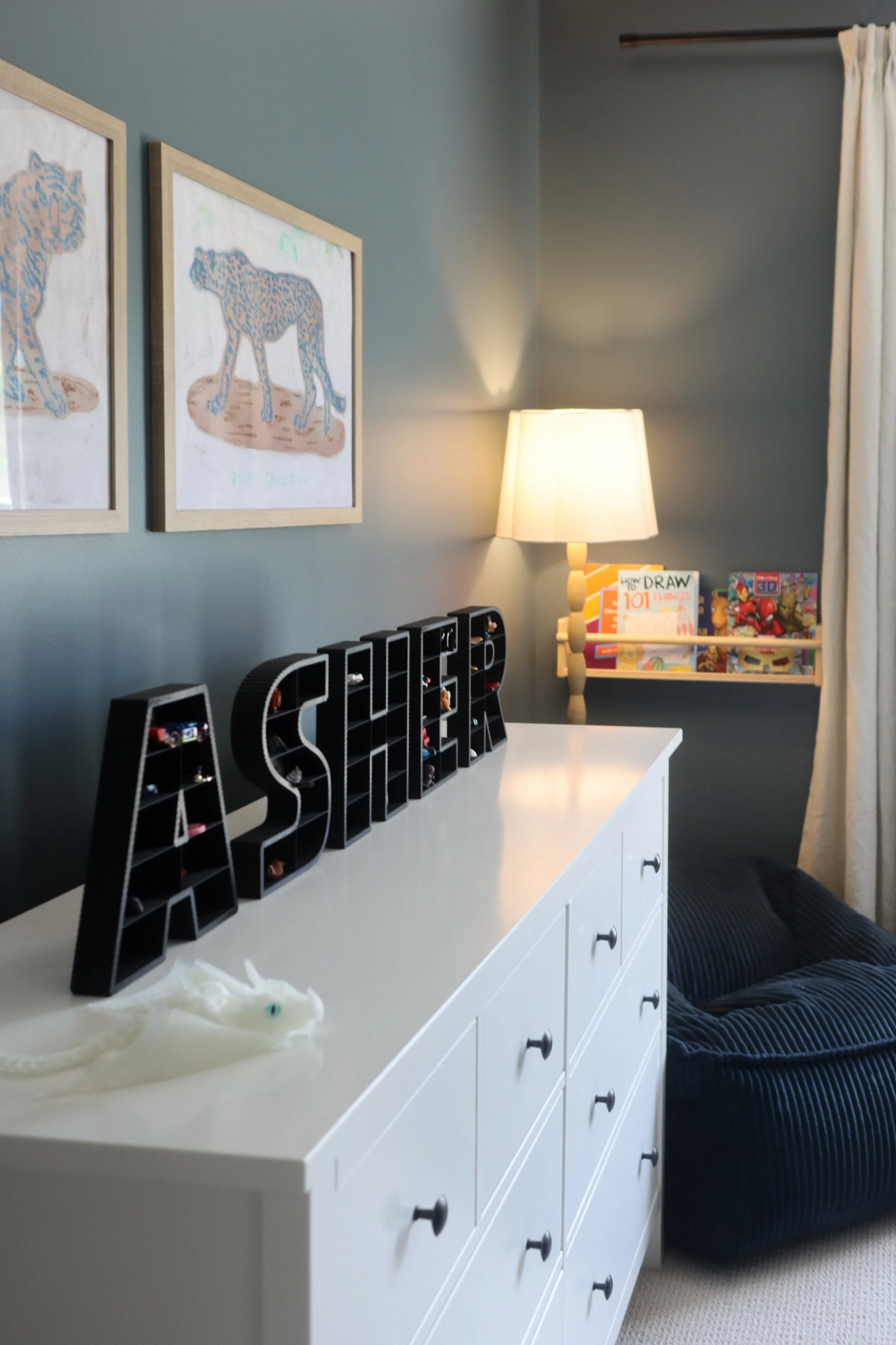 Blue Boys Bedroom Interior Design