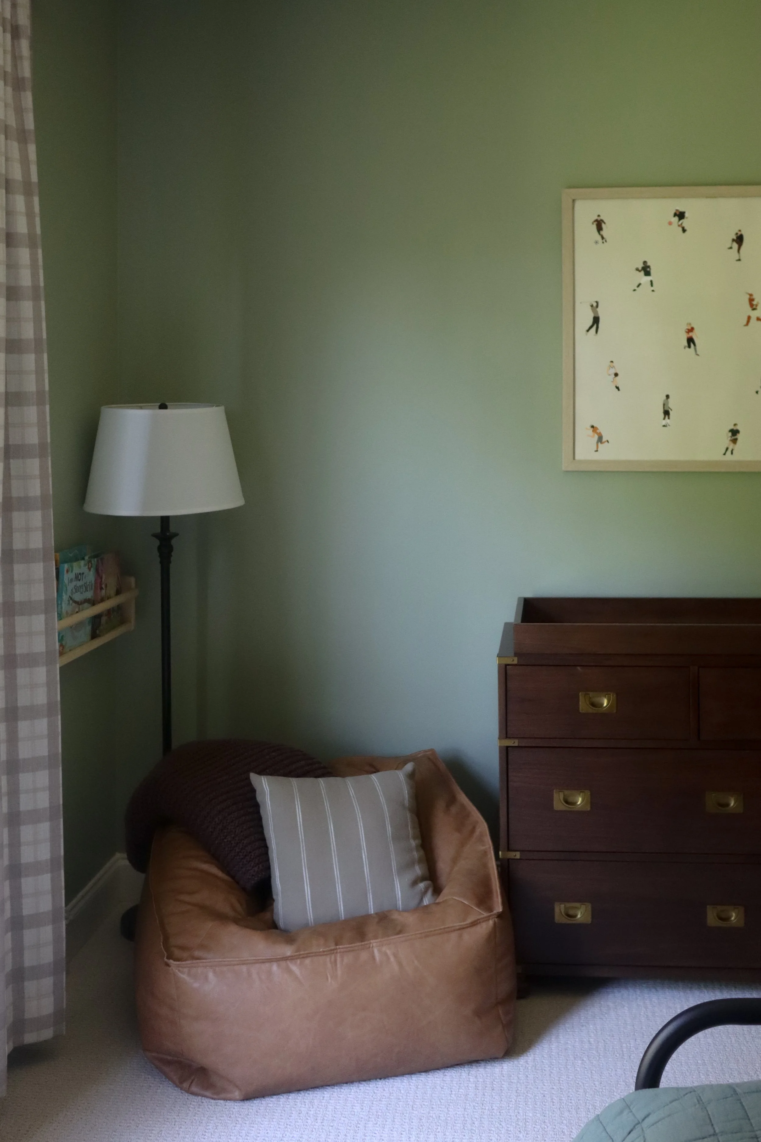 Green Boys Bedroom Interior Design