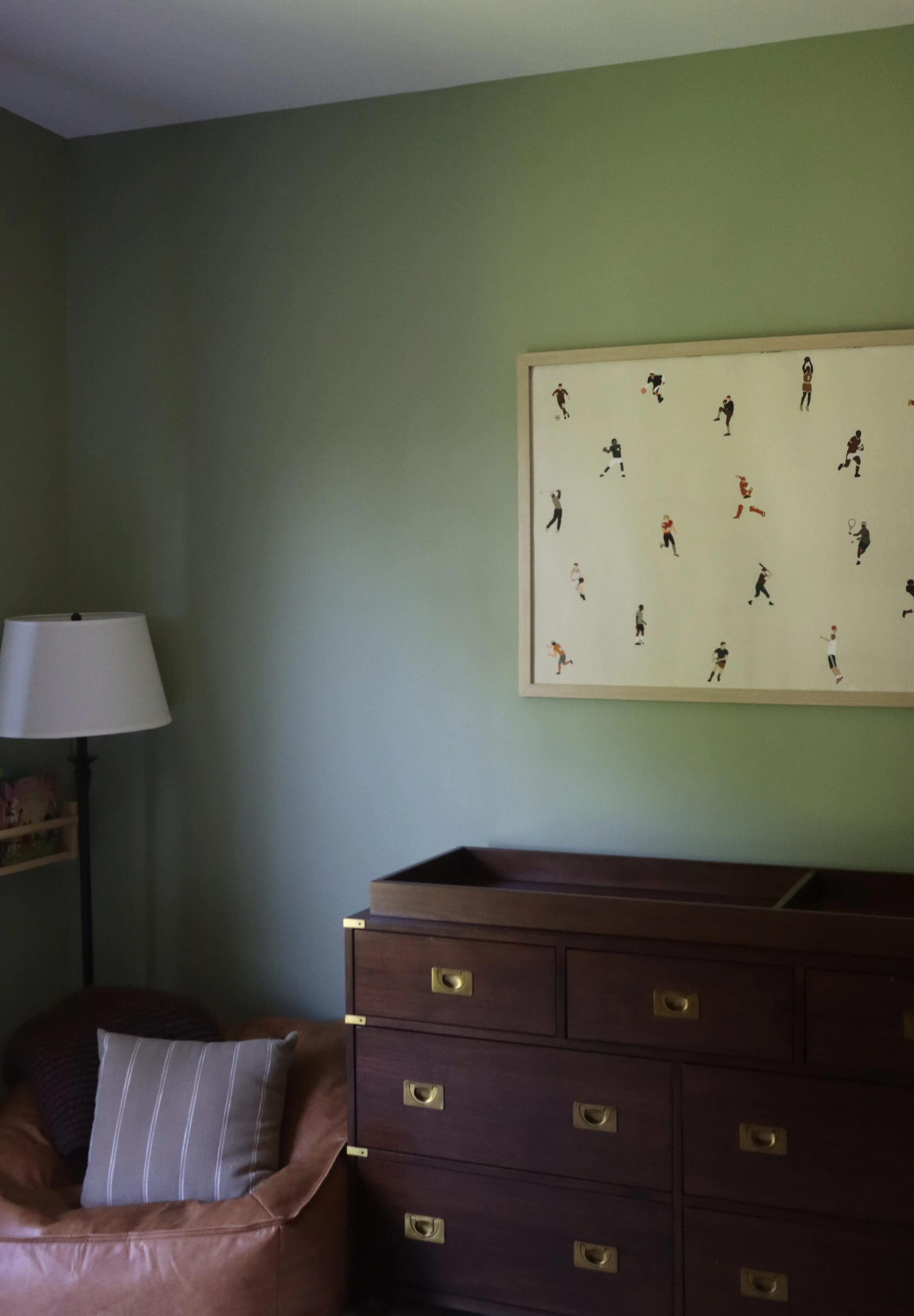 Timeless Green Kids Bedroom