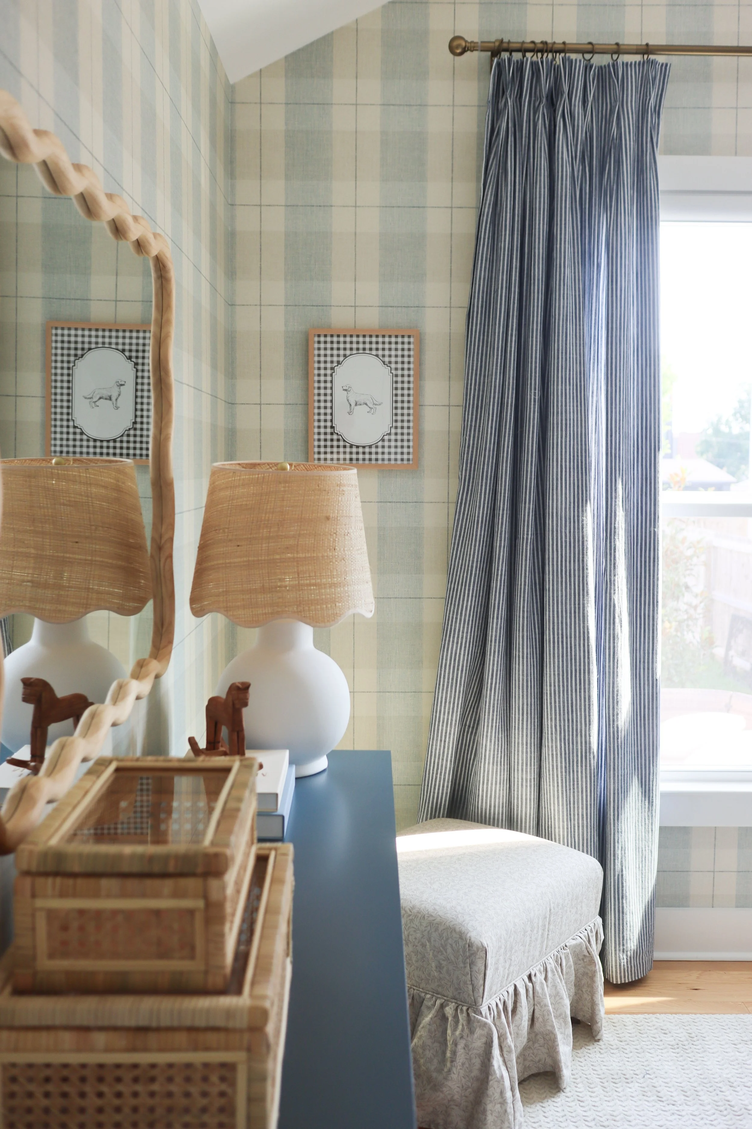 Rattan Nursery Decor