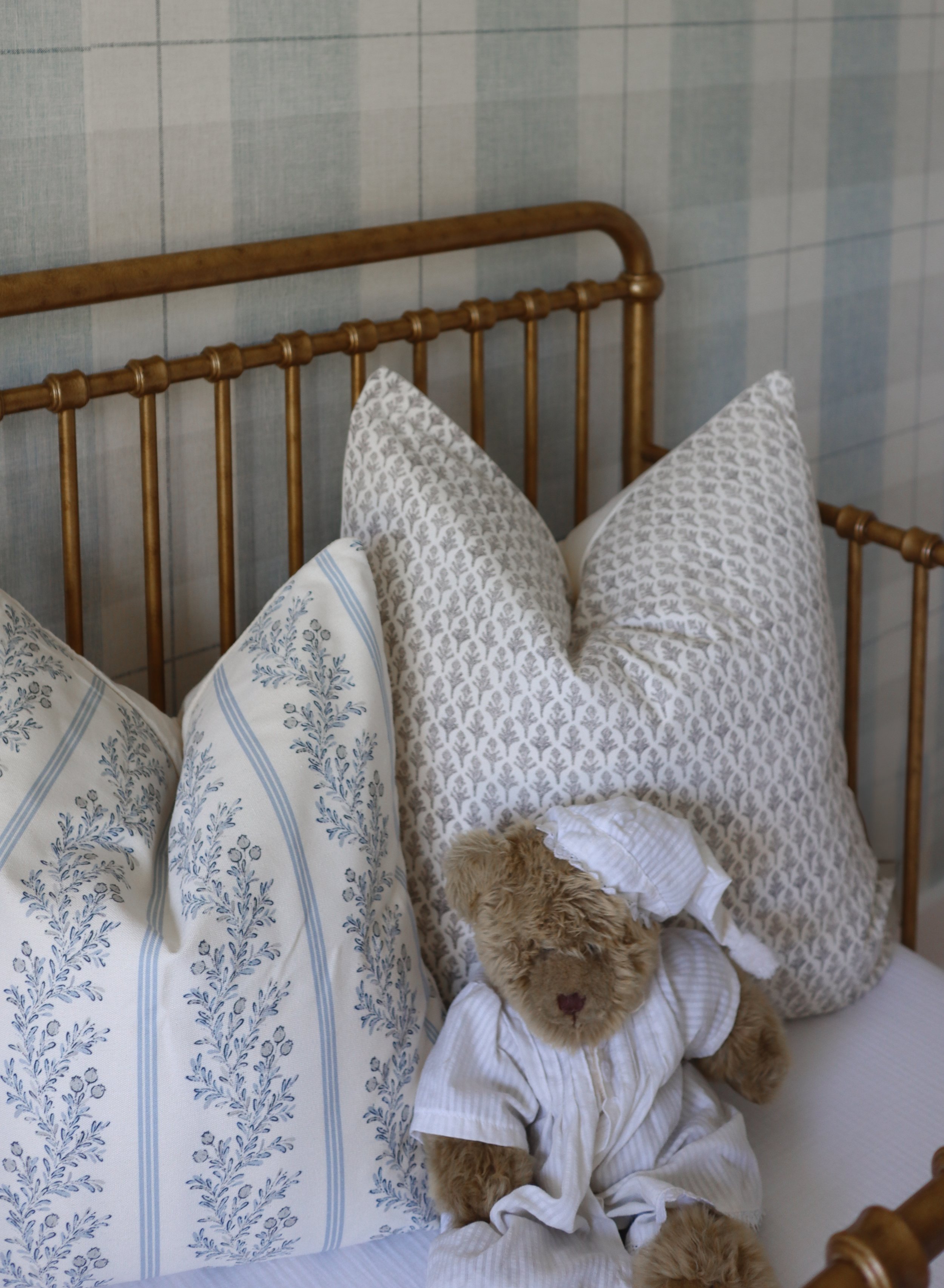 Traditional Baby Crib Styling