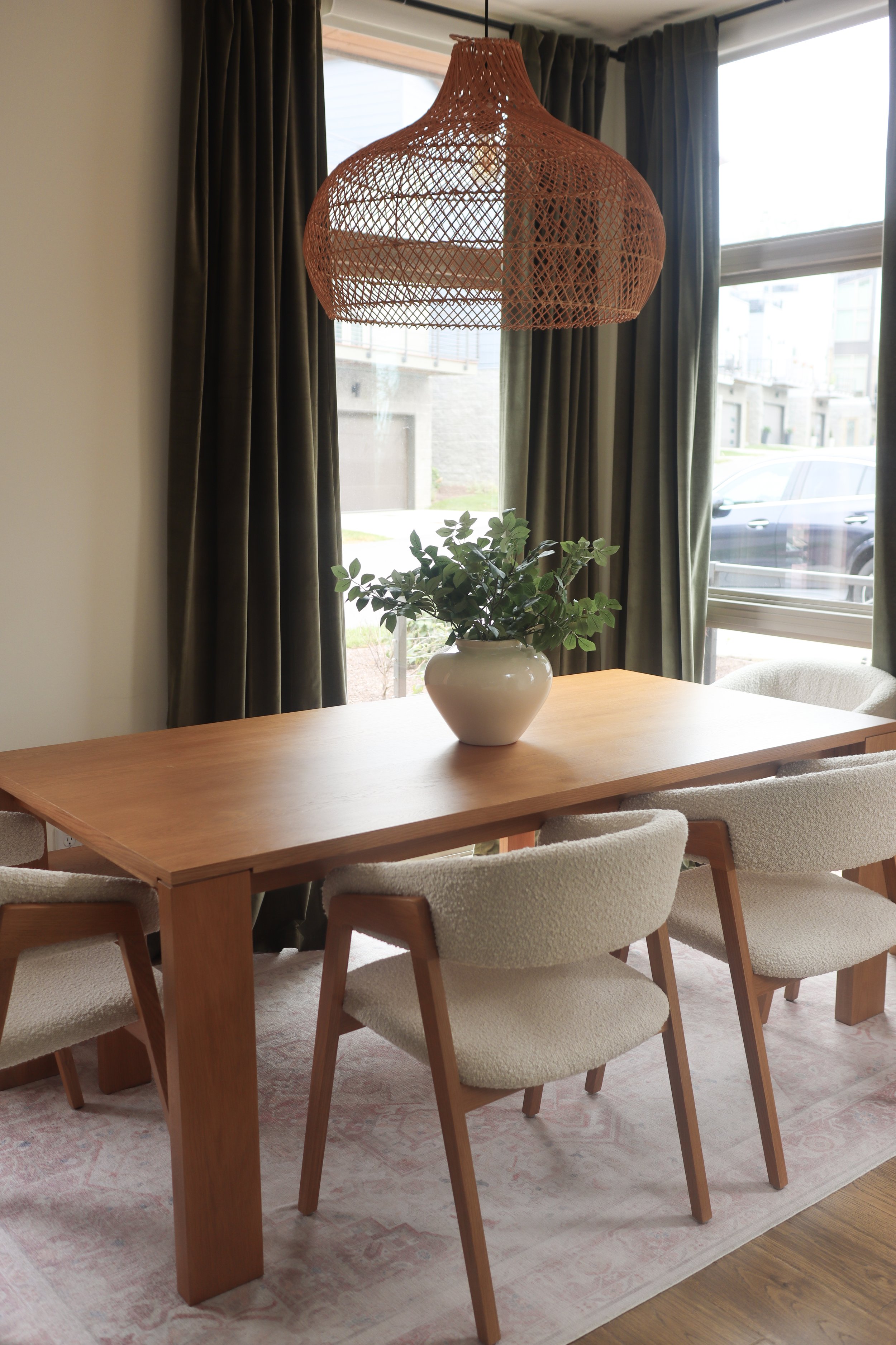 Vibrant and eclectic interior design project in a new build home. Featuring rich greens, playful pinks, and soft blues, this Nashville-area home reflects bold personality and modern charm.