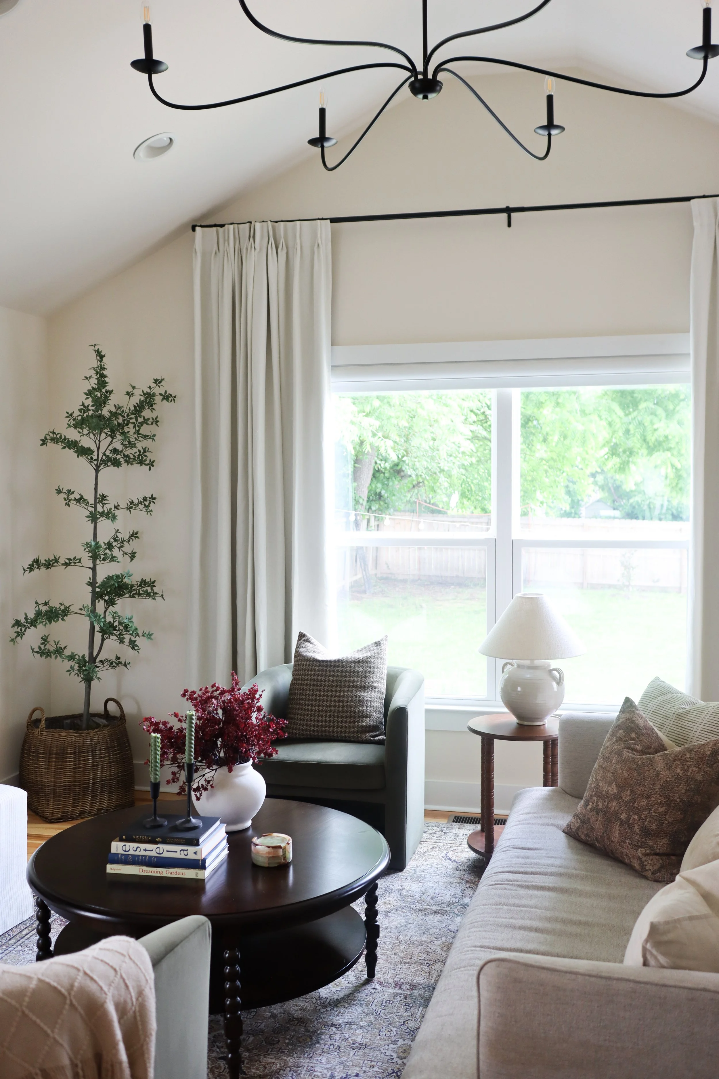 Transitional Living Room Remodel