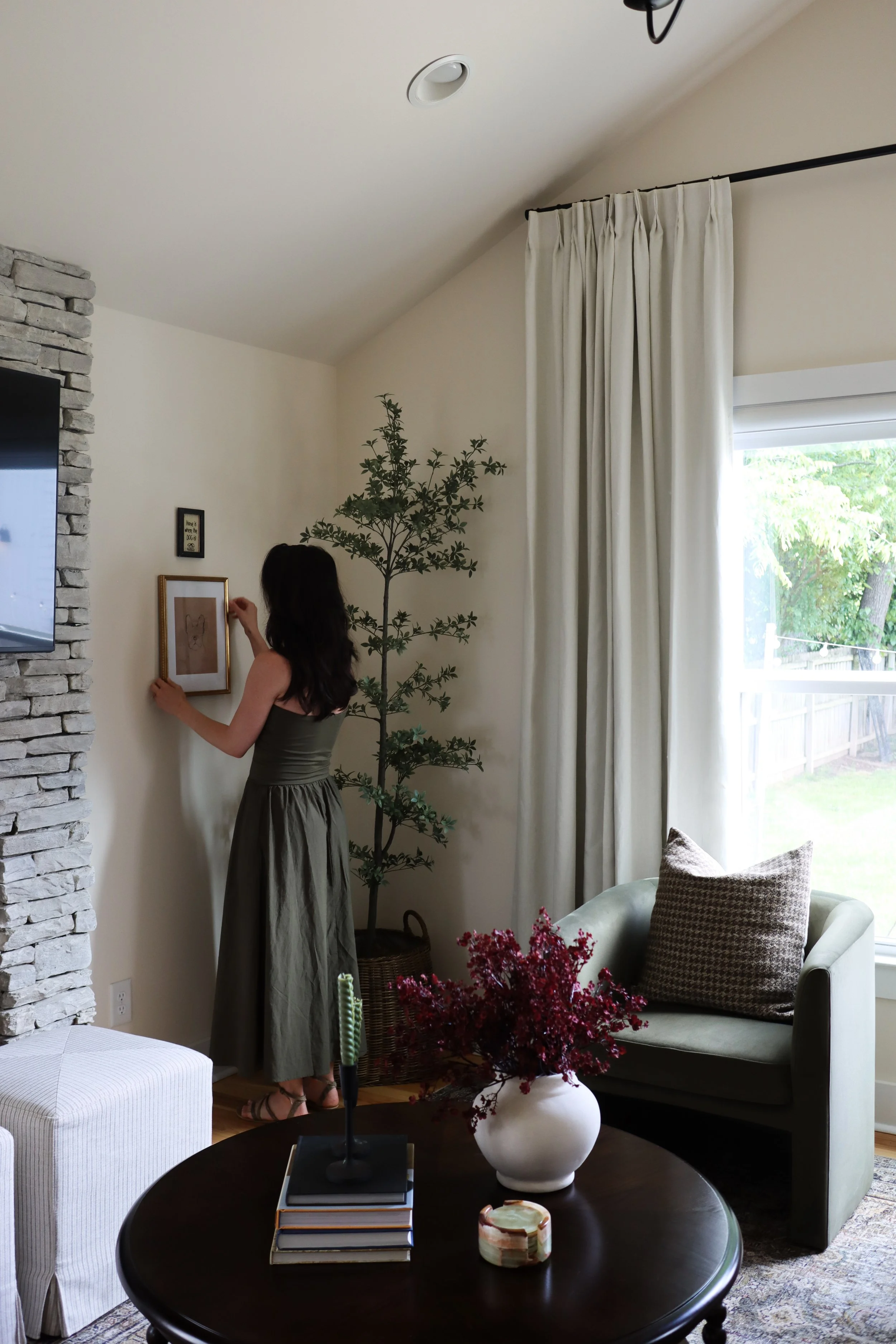 Transitional Living Room Remodel