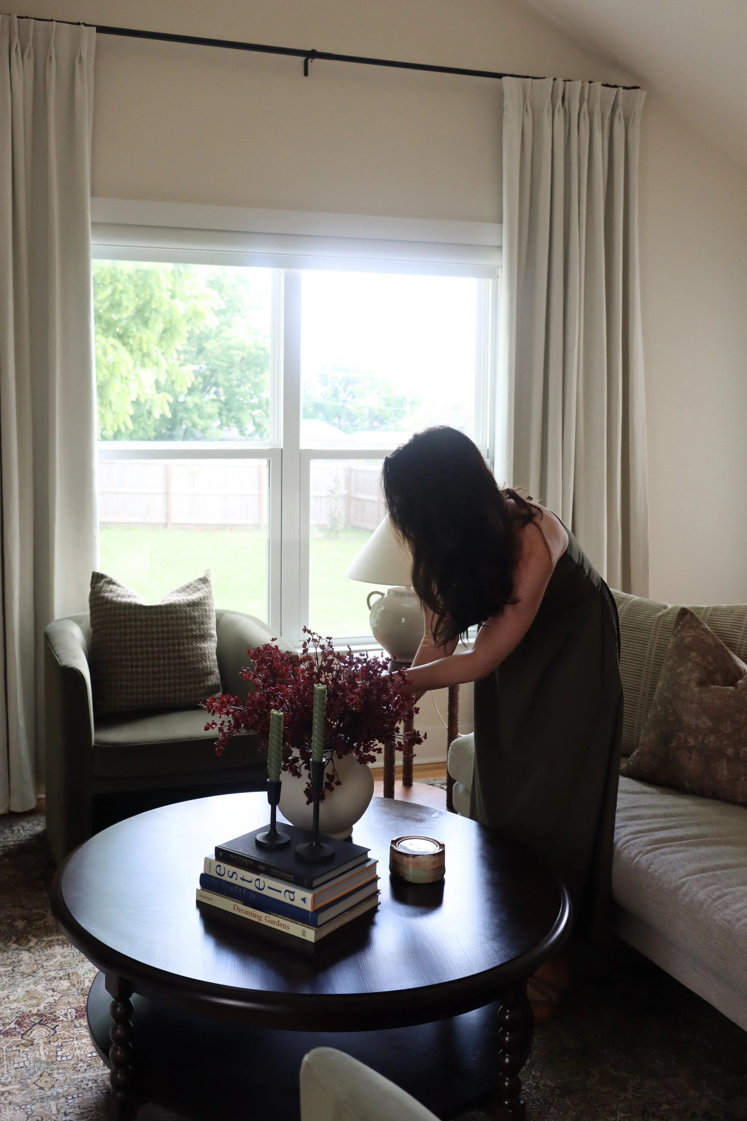 Transitional Living Room Remodel